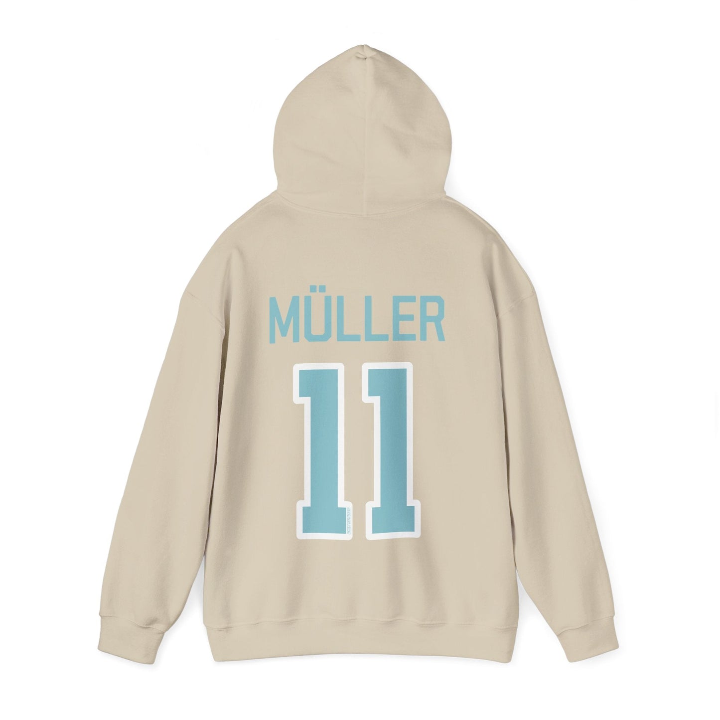 Alina Muller 11 Heavy Fleet Hoodie - No Sleeve Print | Chix Sports