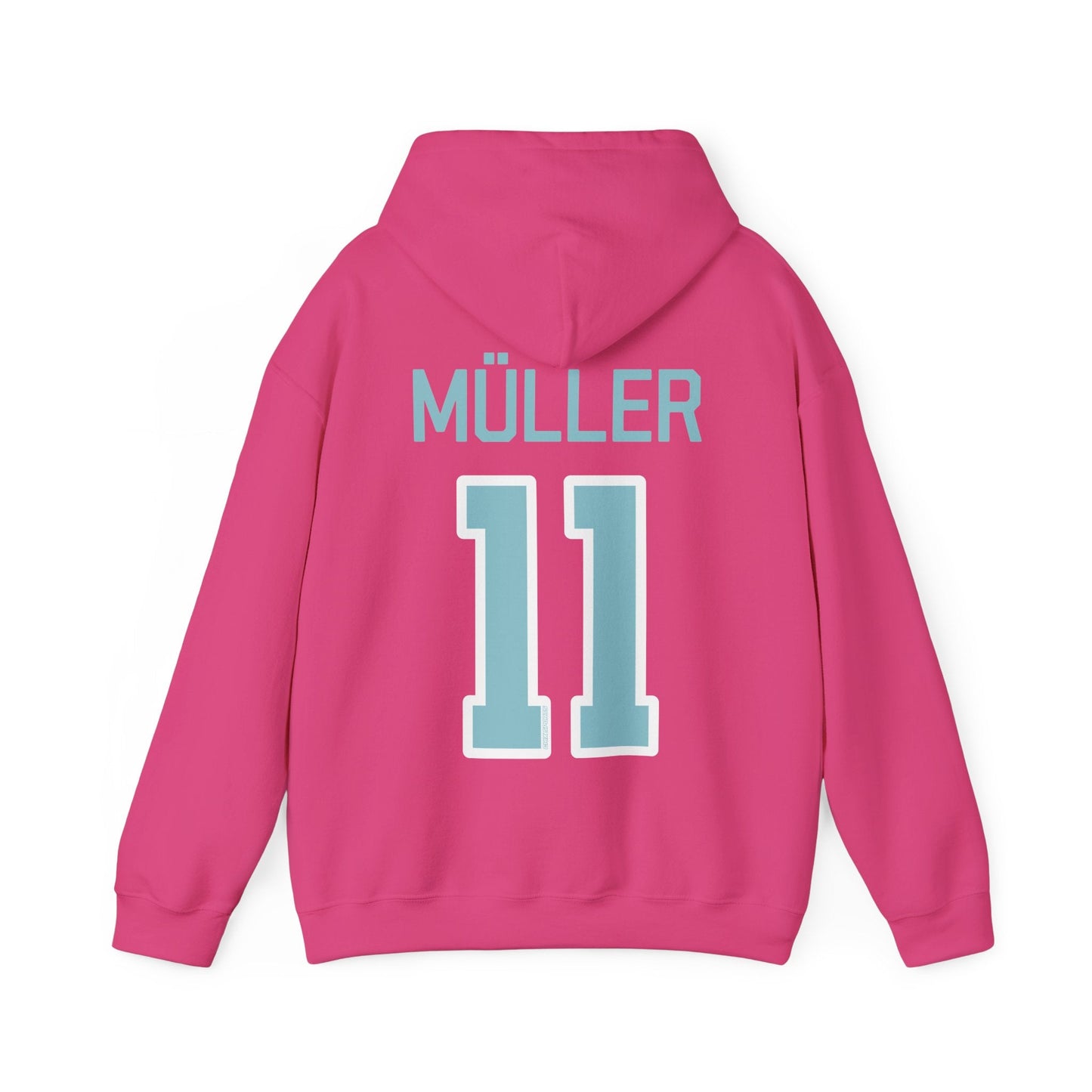 Alina Muller 11 Heavy Fleet Hoodie - No Sleeve Print | Chix Sports