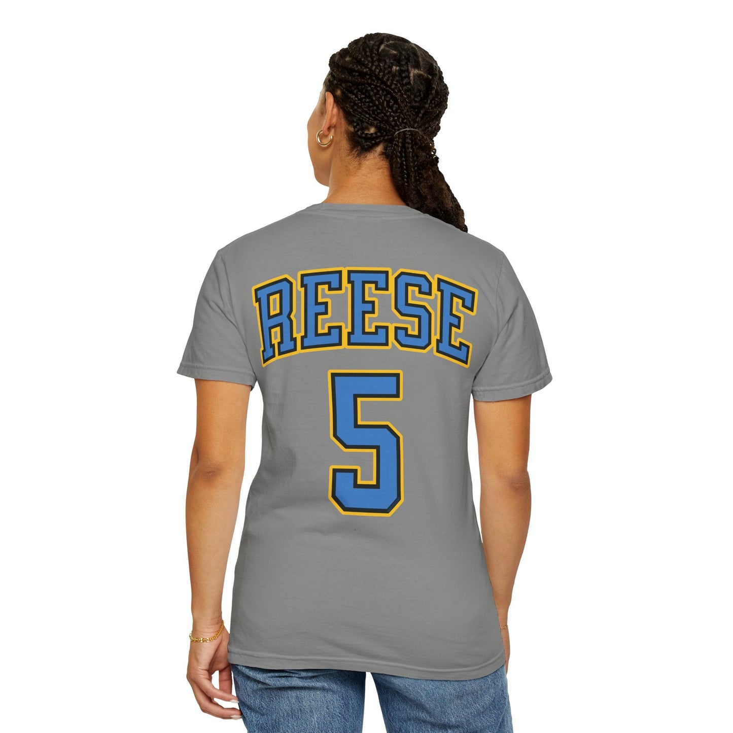 Angel Reese 2 - sided Sky Basketball Premium Shirt | Chix Sports
