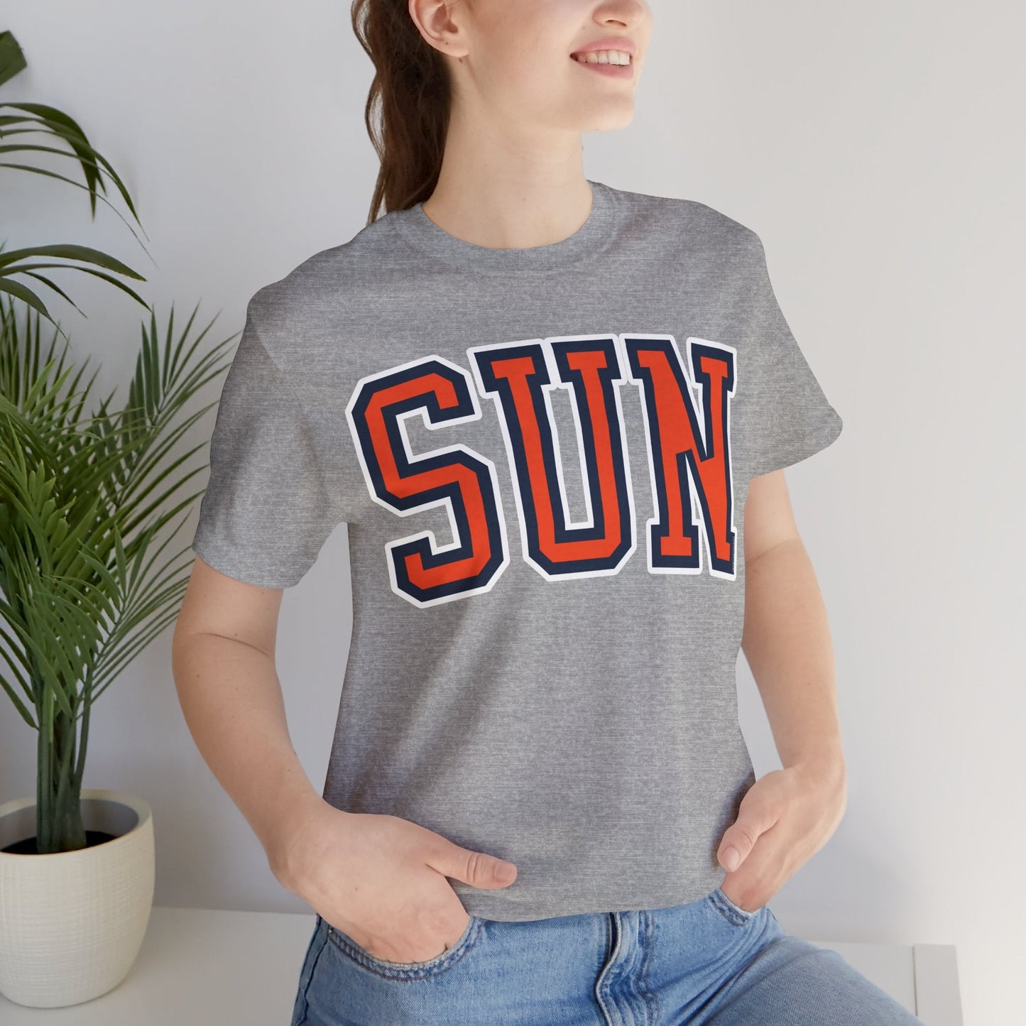Bria Hartley Sun Unisex Jersey T-shirt | Chix Sports