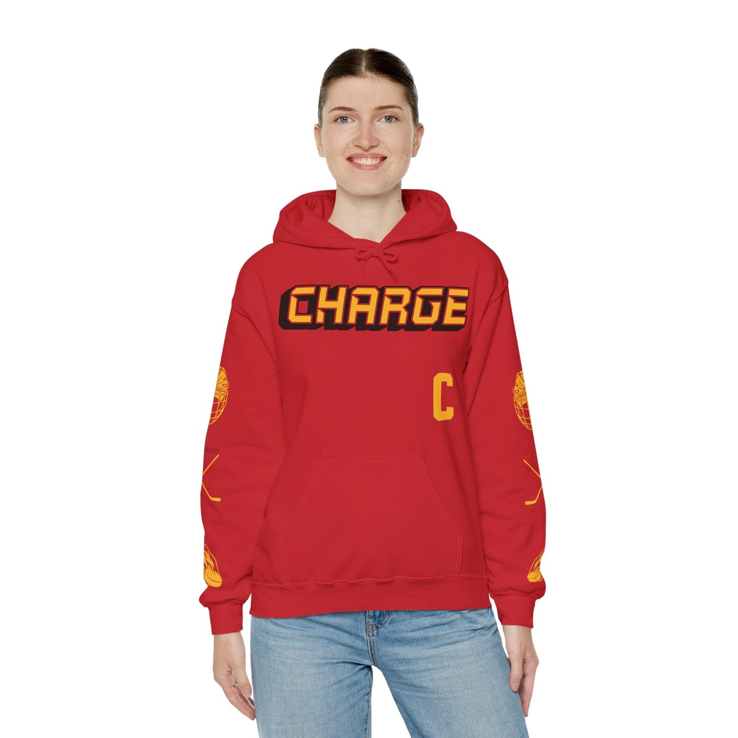 Brianne Jenner 19 Charge Hockey Heavy Hoodie | Chix Sports