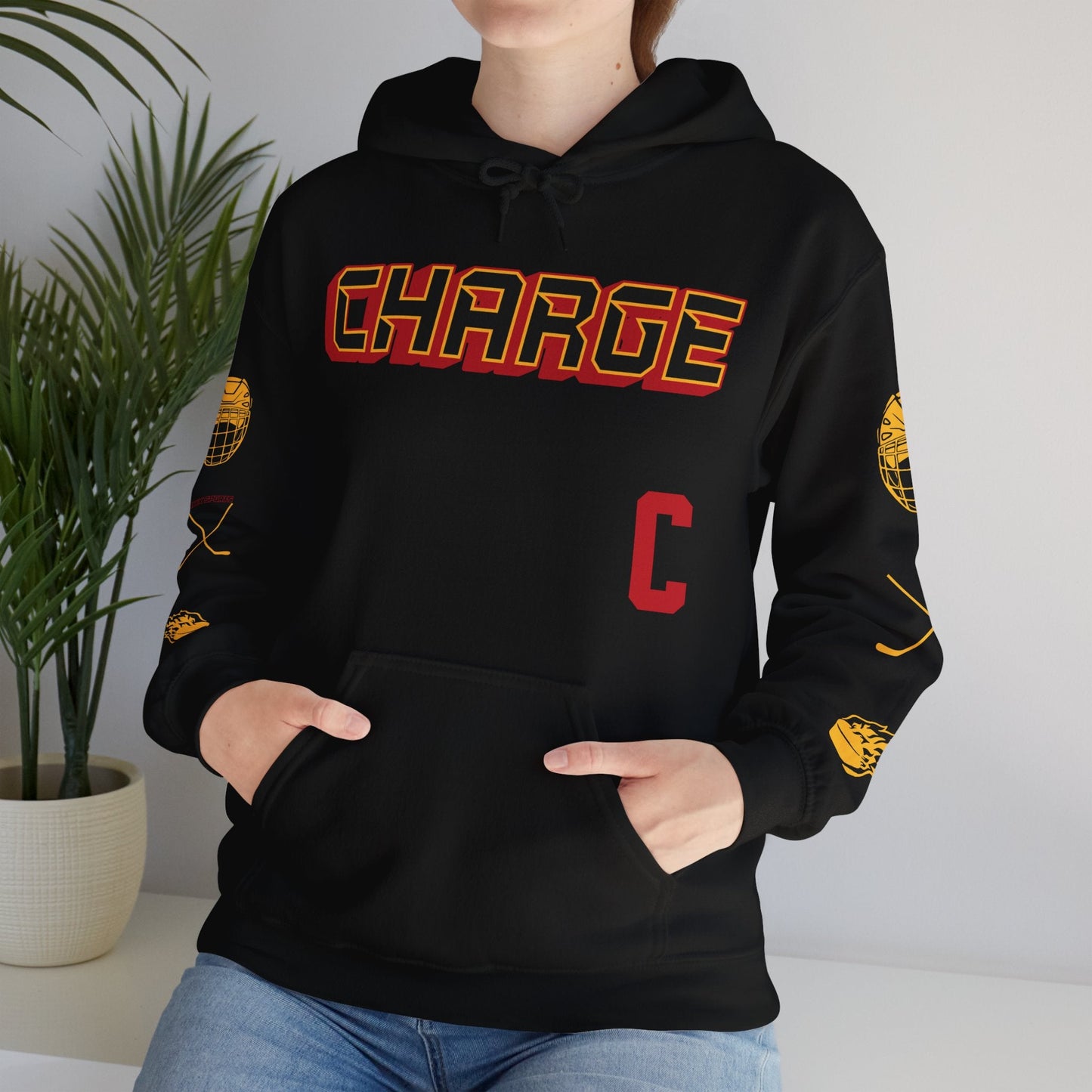 Brianne Jenner 19 Charge Hockey Heavy Hoodie | Chix Sports