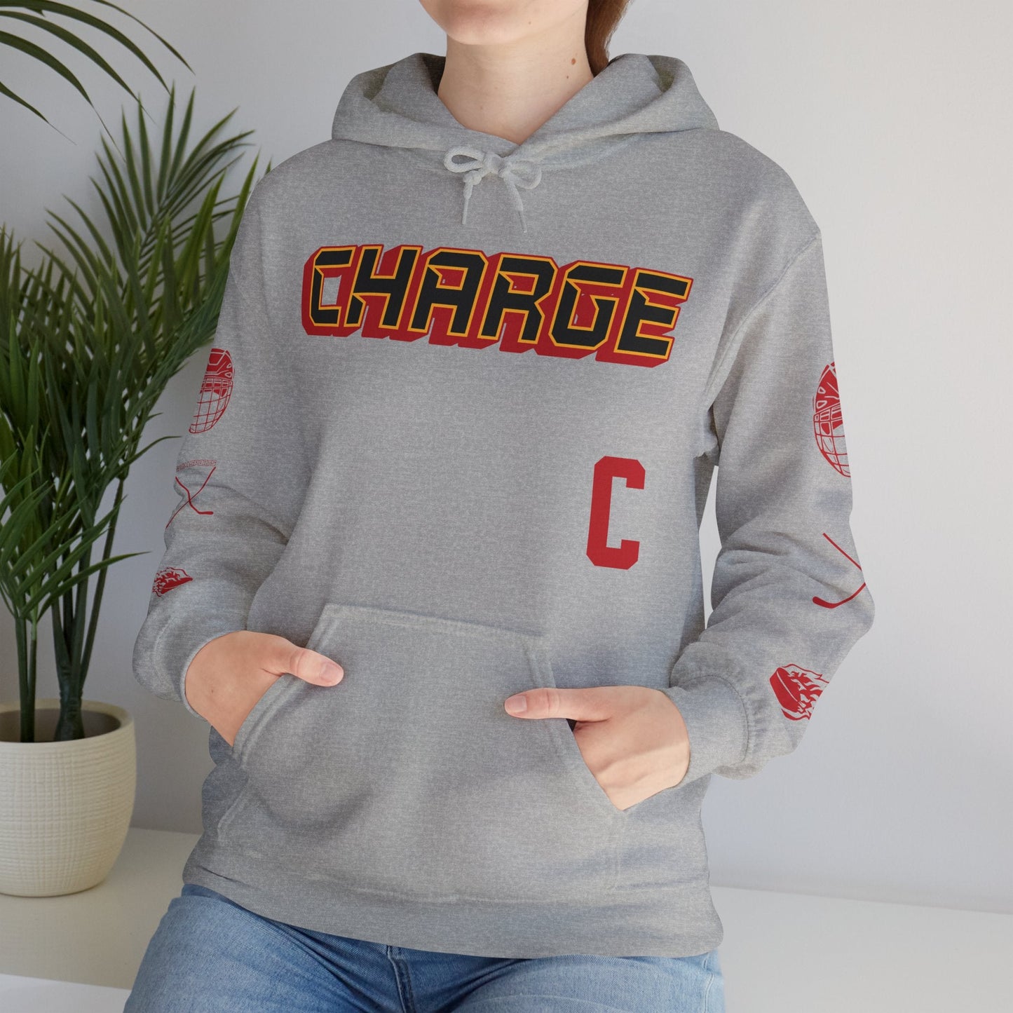 Brianne Jenner 19 Charge Hockey Heavy Hoodie | Chix Sports