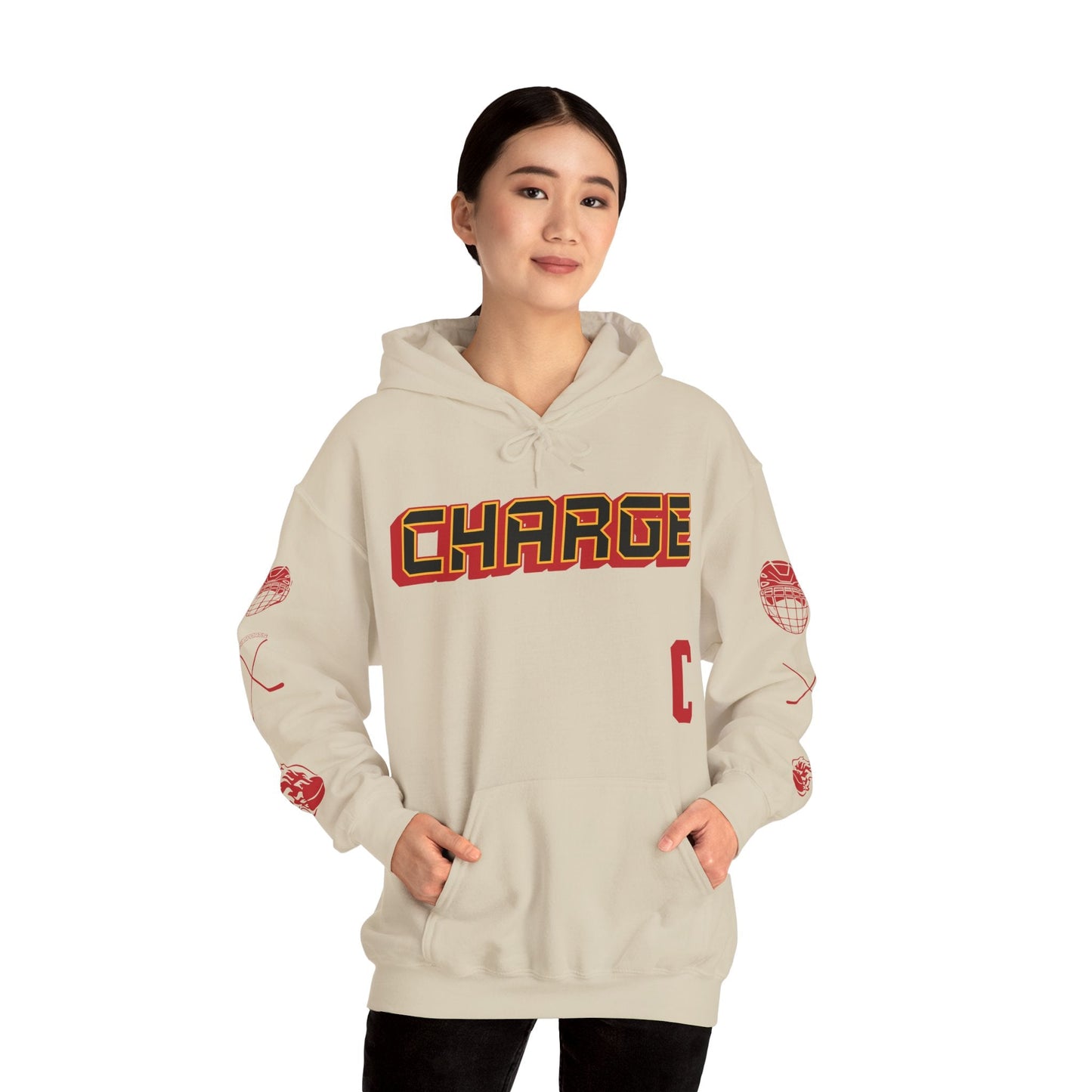 Brianne Jenner 19 Charge Hockey Heavy Hoodie | Chix Sports