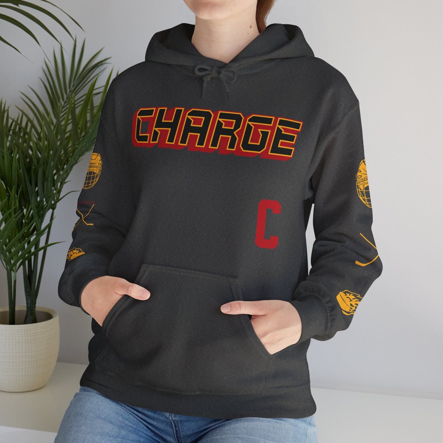 Brianne Jenner 19 Charge Hockey Heavy Hoodie | Chix Sports