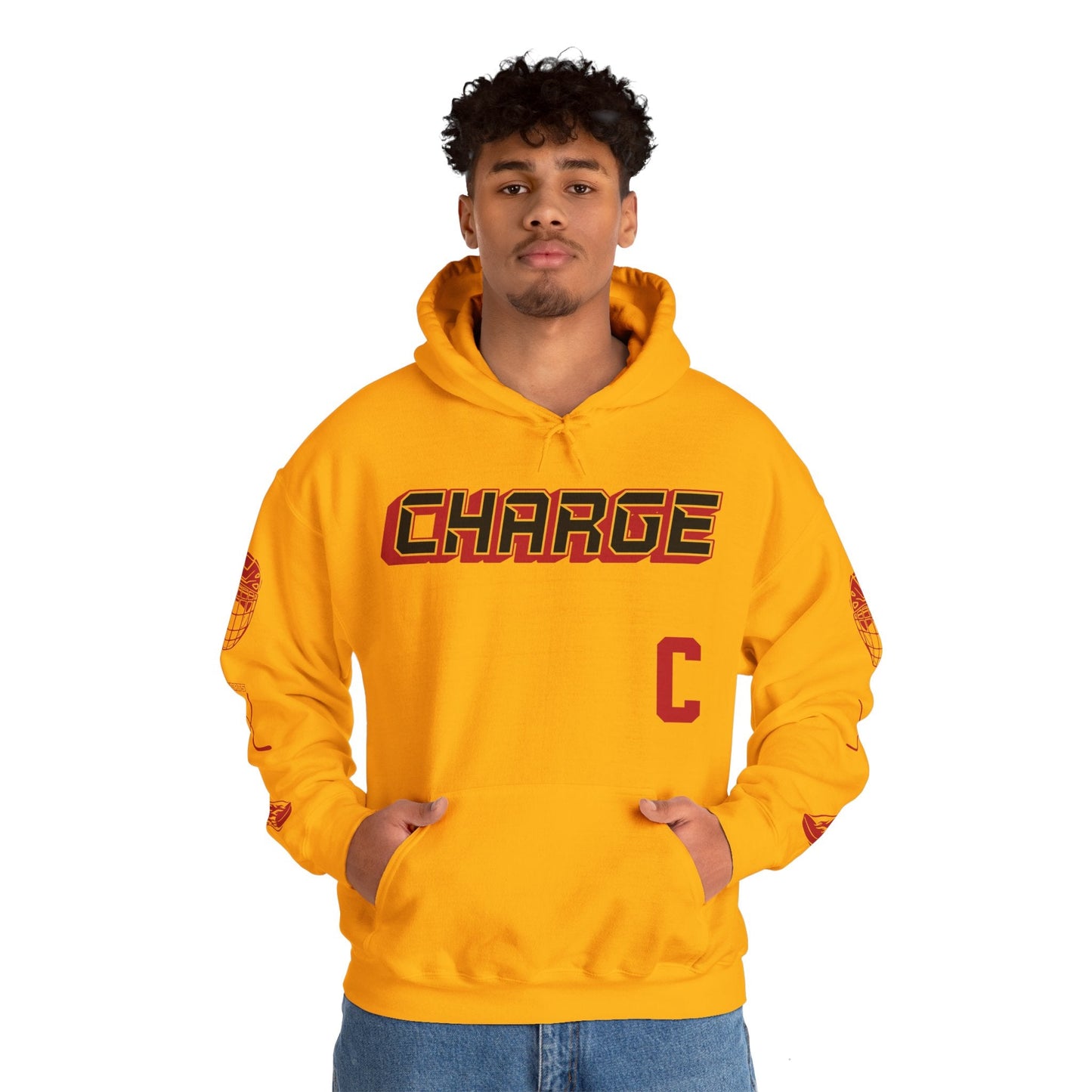 Brianne Jenner 19 Charge Hockey Heavy Hoodie | Chix Sports