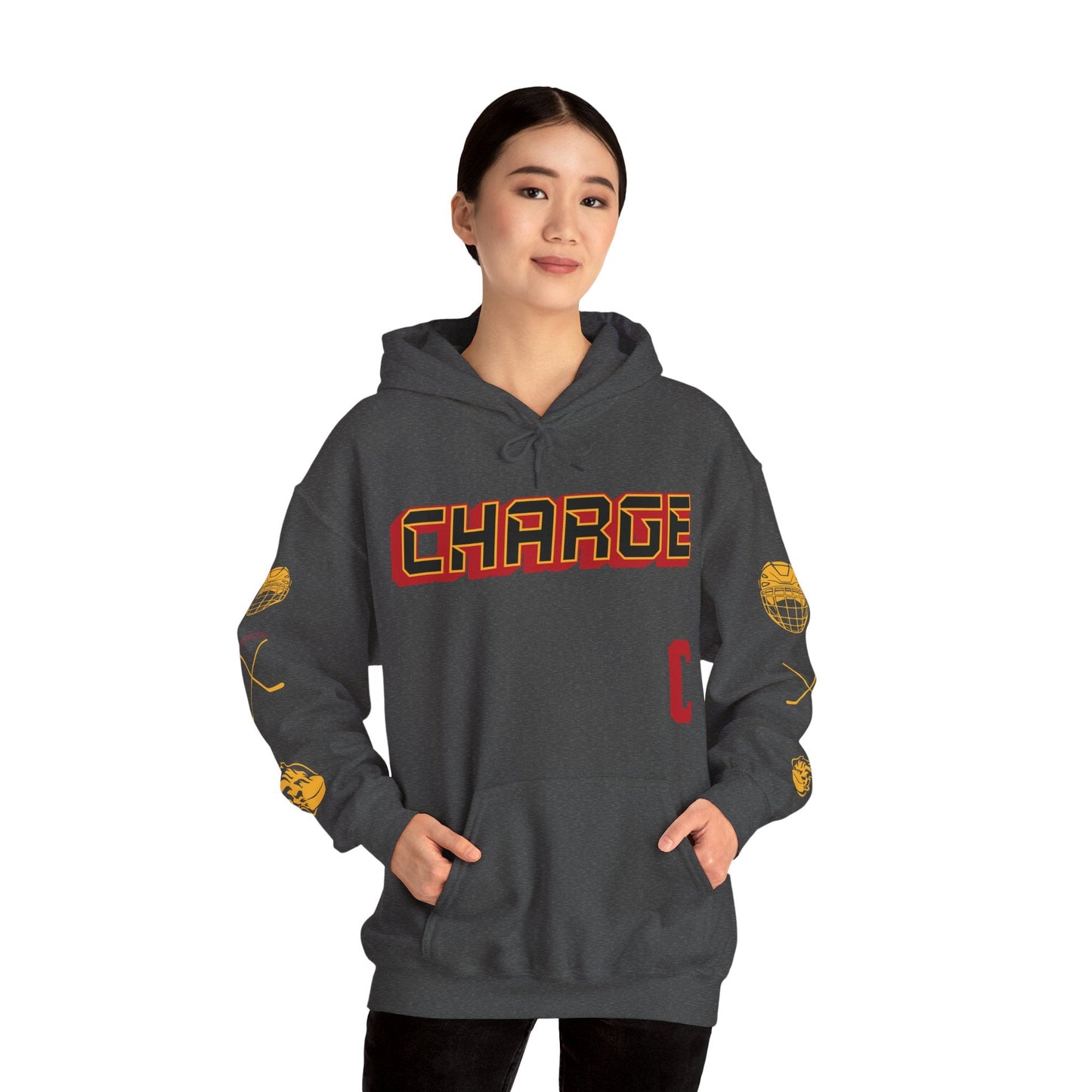 Brianne Jenner 19 Charge Hockey Heavy Hoodie | Chix Sports