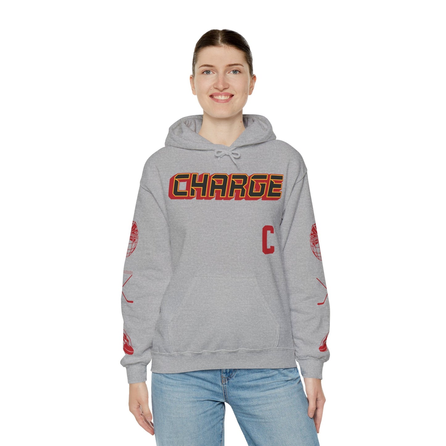 Brianne Jenner 19 Charge Hockey Heavy Hoodie | Chix Sports