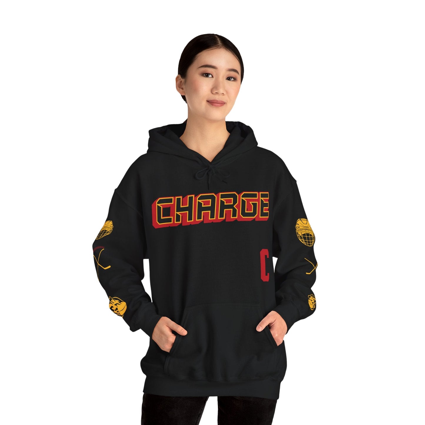 Brianne Jenner 19 Charge Hockey Heavy Hoodie | Chix Sports