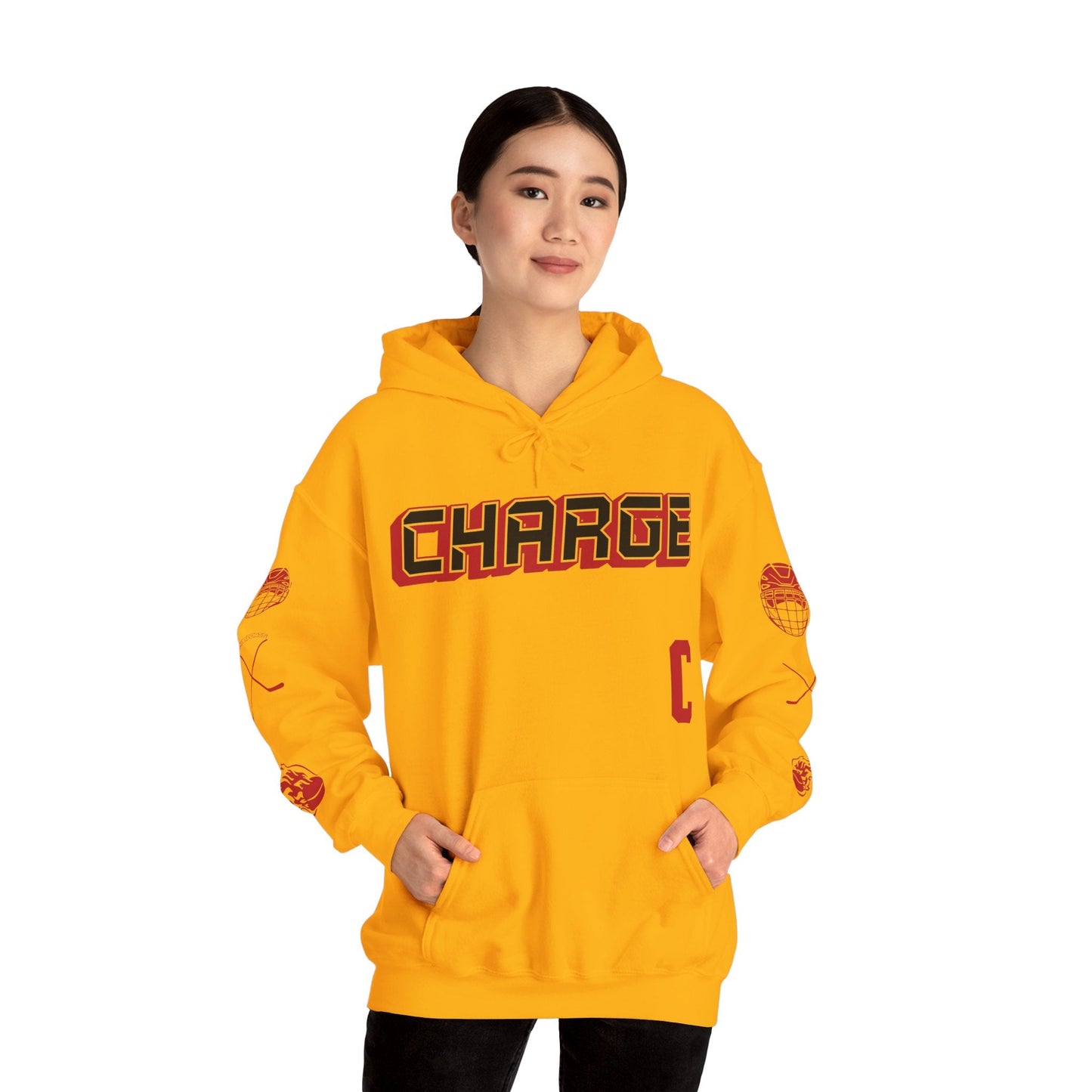 Brianne Jenner 19 Charge Hockey Heavy Hoodie | Chix Sports