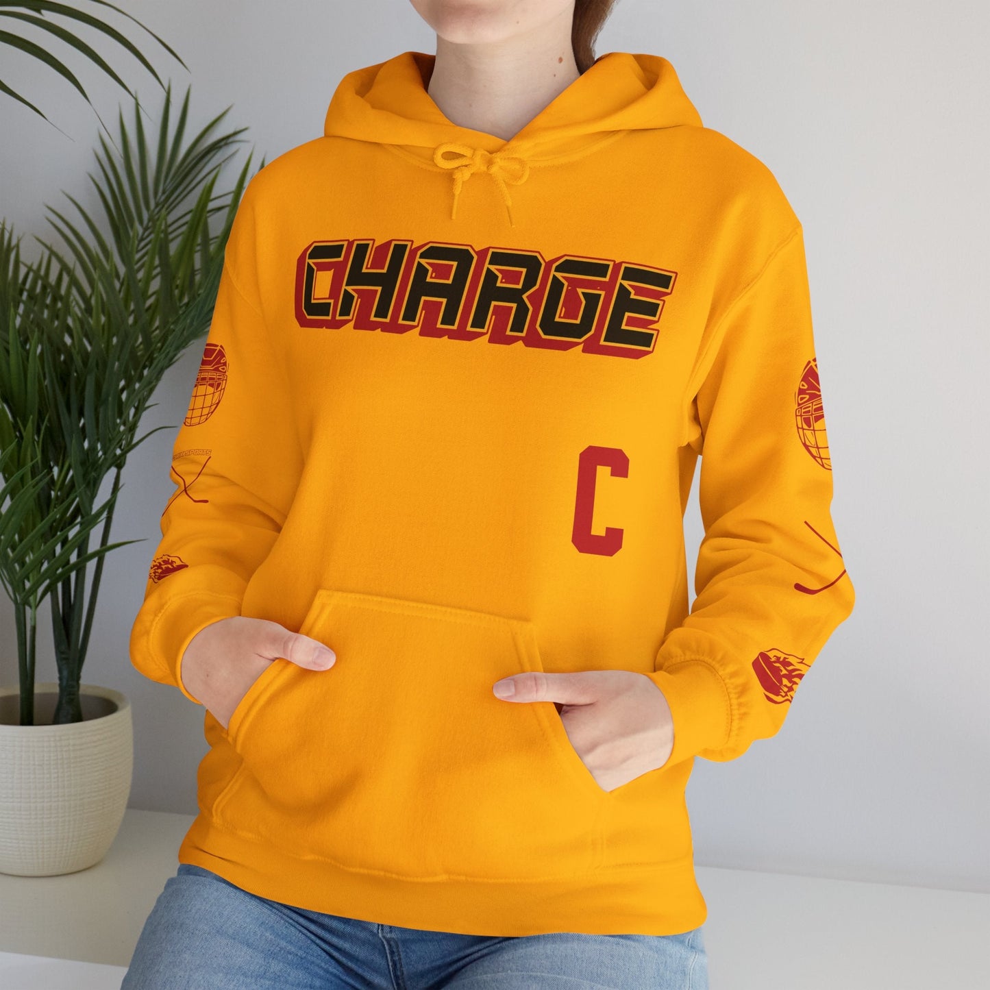 Brianne Jenner 19 Charge Hockey Heavy Hoodie | Chix Sports