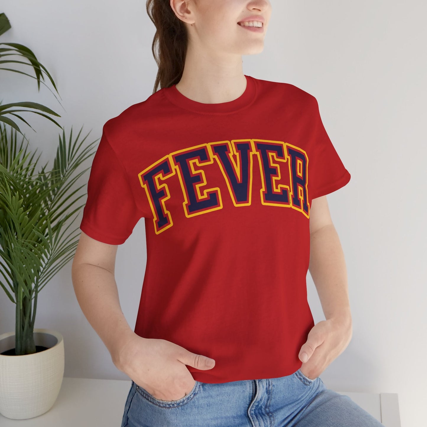 Caitlin Clark Fever Unisex Jersey T-shirt | Chix Sports
