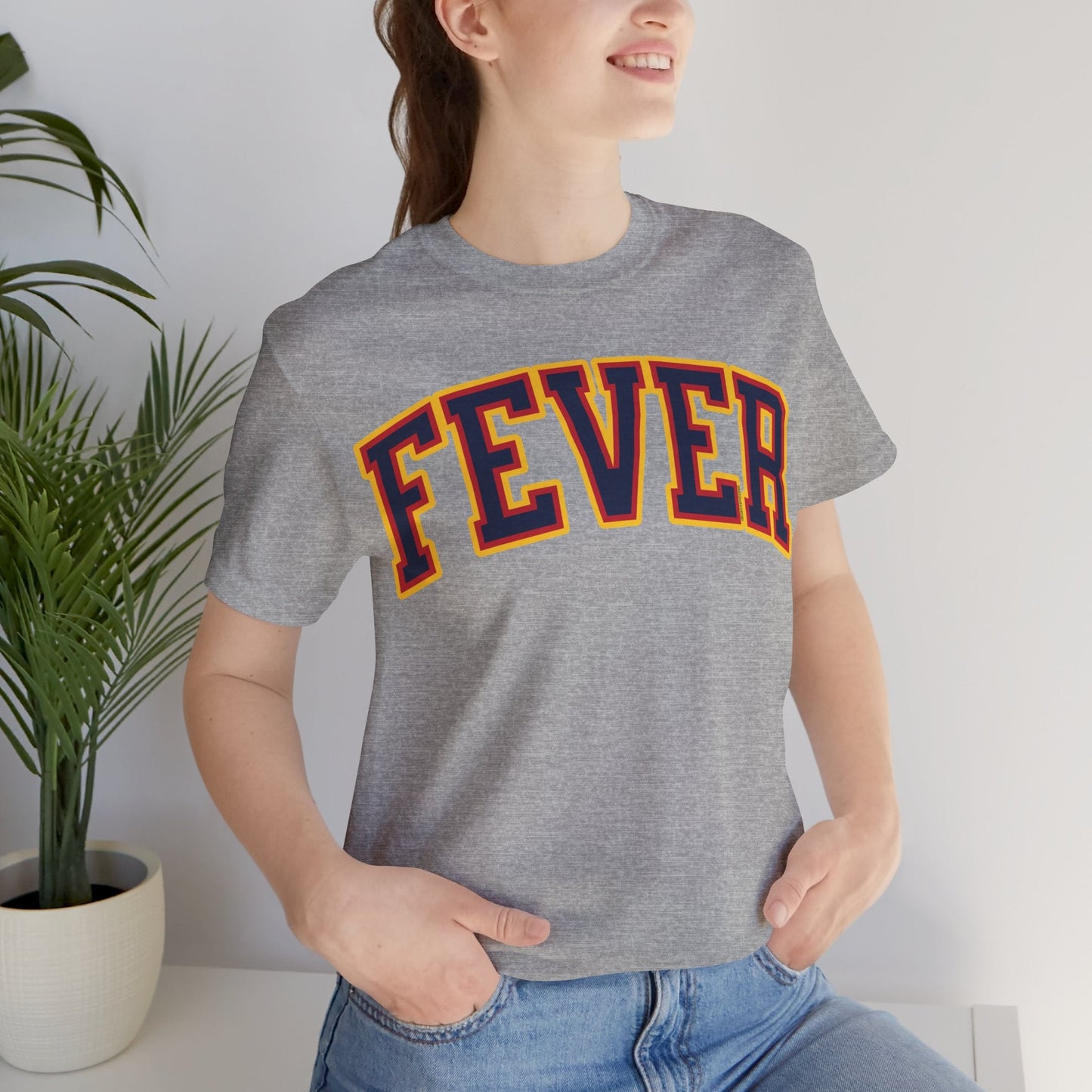 Caitlin Clark Fever Unisex Jersey T-shirt | Chix Sports