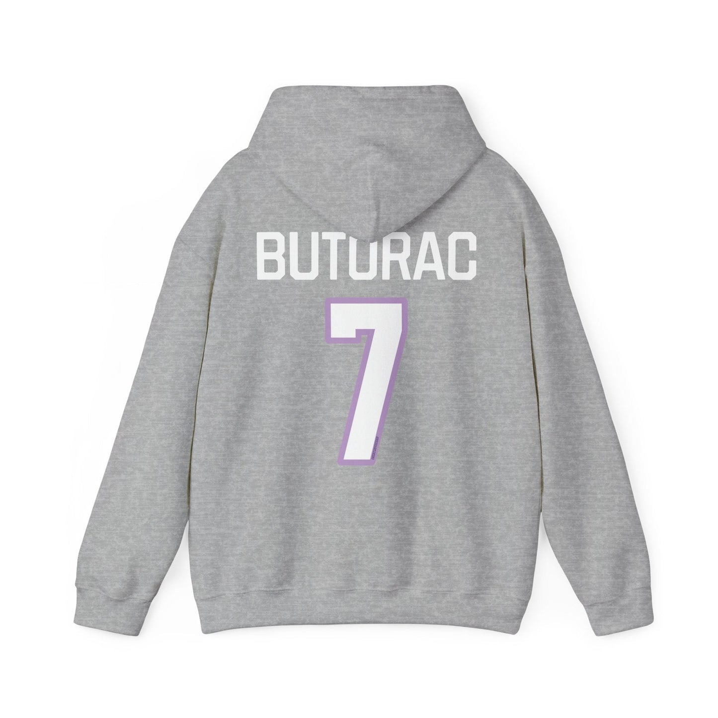 Claire Butorac 7 Frost Heavy Hoodie (w/o sleeve print) | Chix Sports