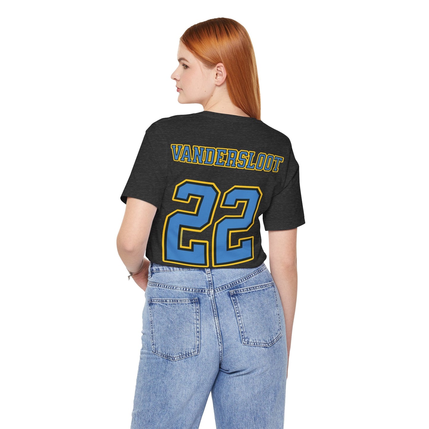 Courtney Vandersloot Sky Unisex Jersey T-shirt | Chix Sports
