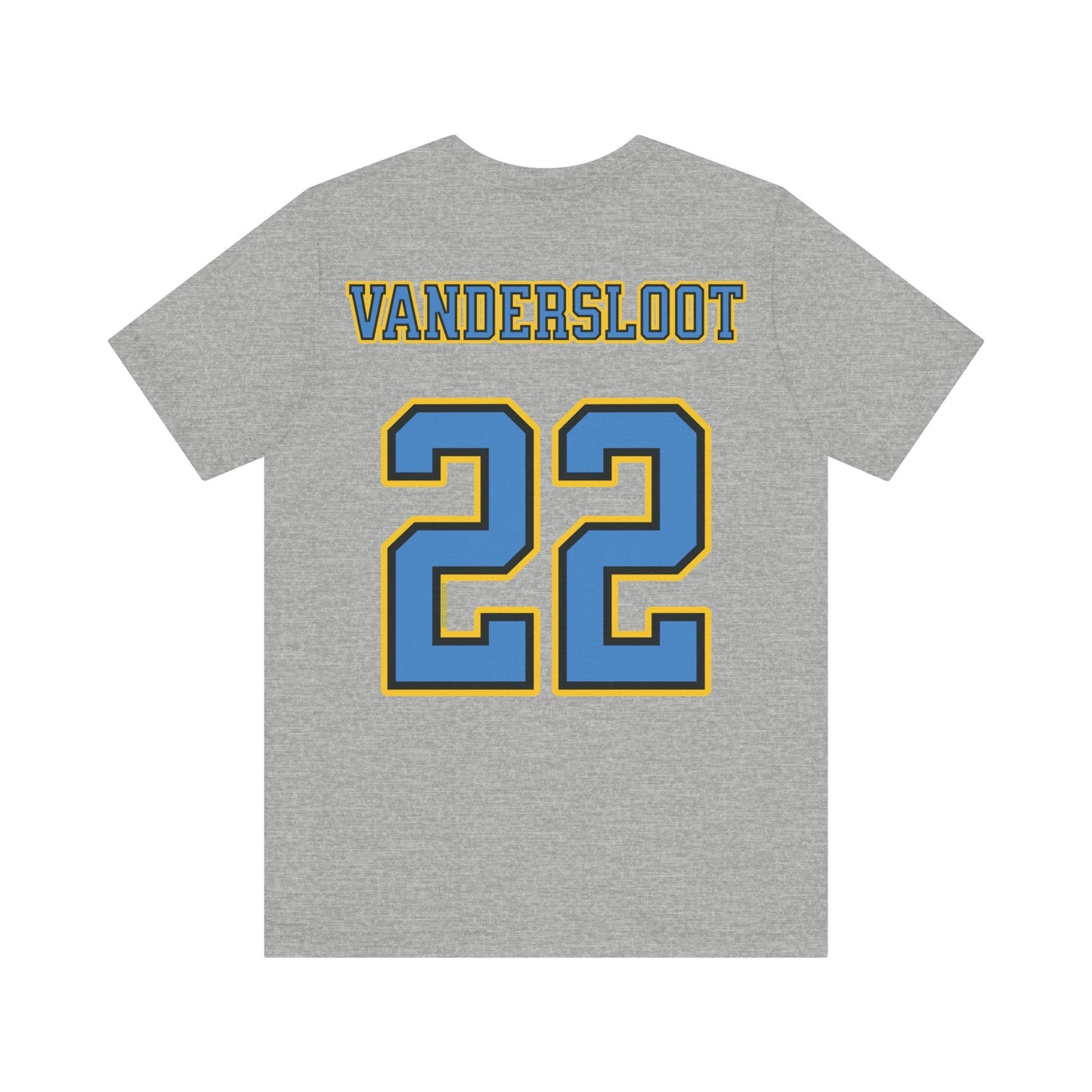 Courtney Vandersloot Sky Unisex Jersey T-shirt | Chix Sports