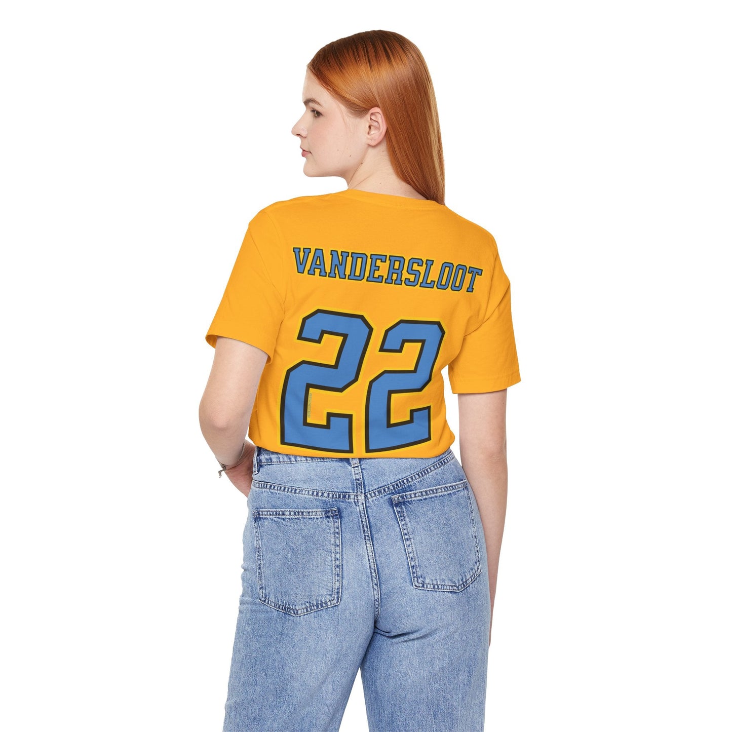 Courtney Vandersloot Sky Unisex Jersey T-shirt | Chix Sports
