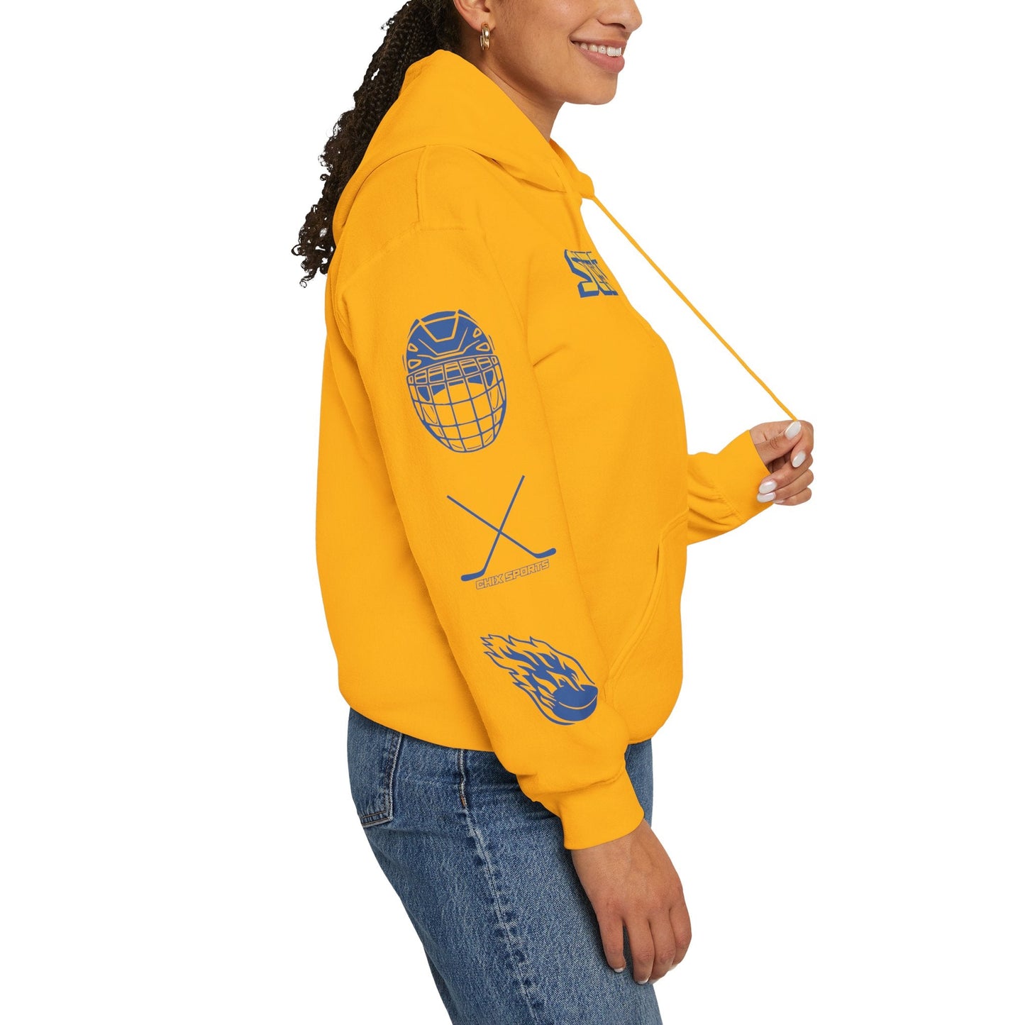 Daryl Watts Sceptres Unisex Heavy Hoodie | Chix Sports