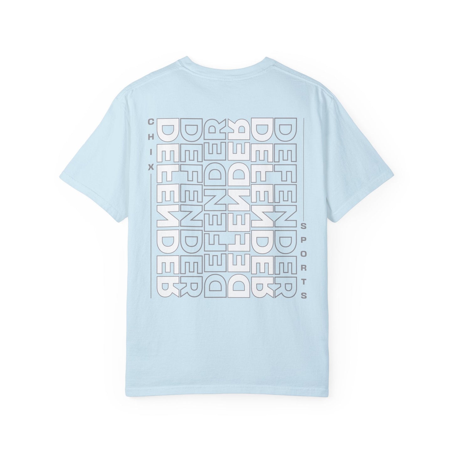 Defender Player Position Garment - Dyed T-shirt Vertical | Chix Sports