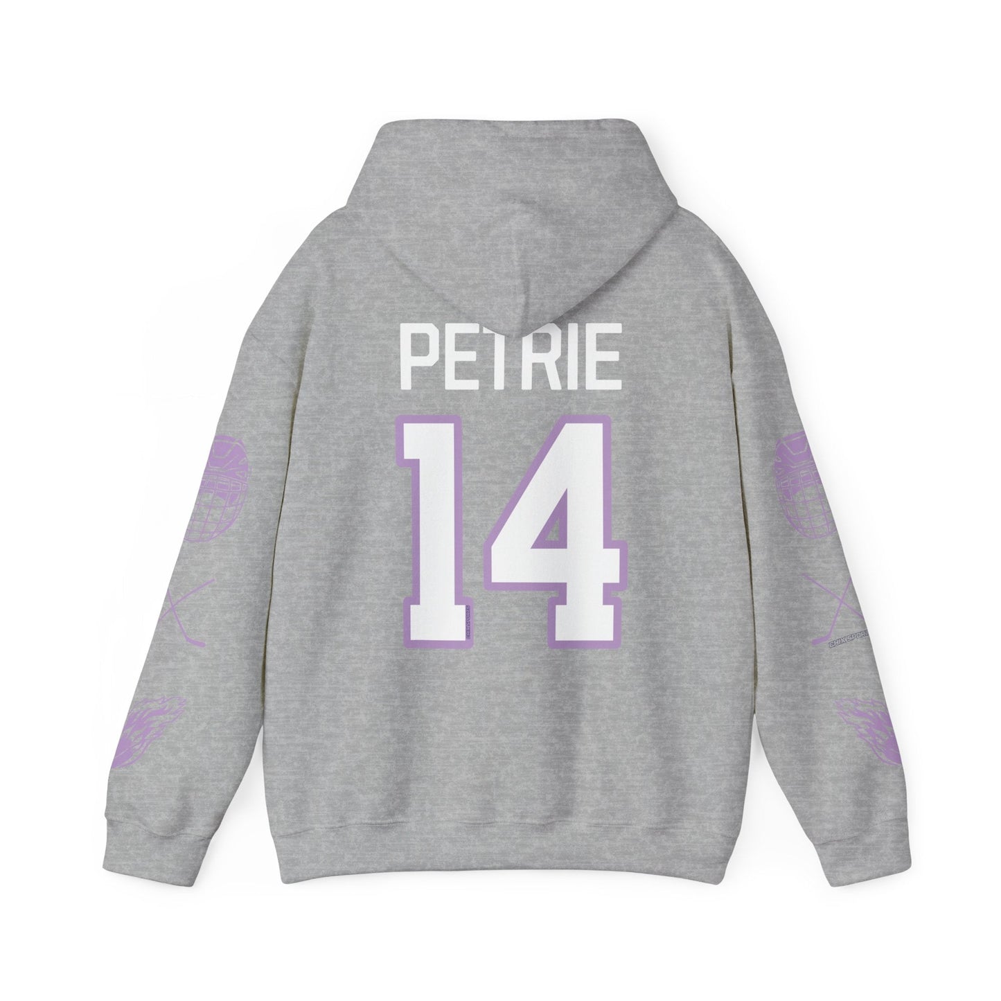 Dominique Petrie 14 Frost Hockey Heavy Hoodie | Chix Sports