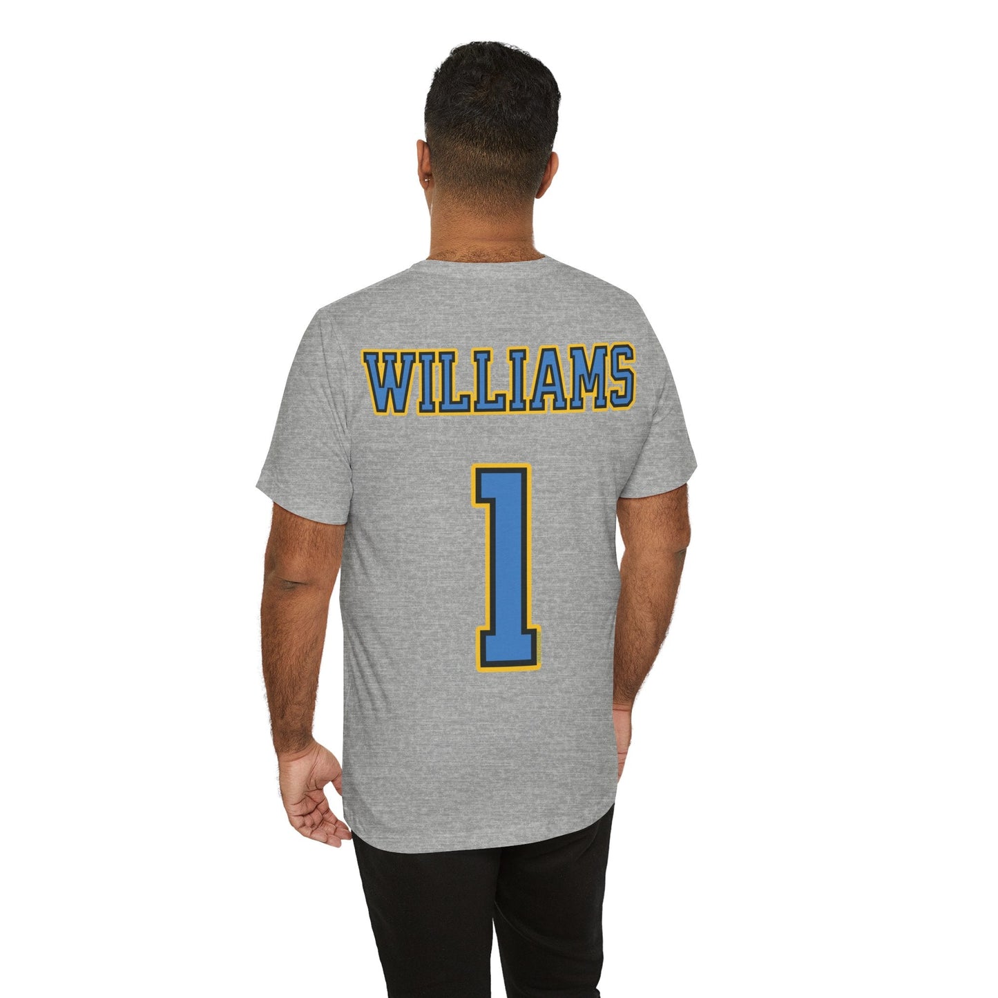 Elizabeth Williams Sky Unisex Jersey T-shirt | Chix Sports