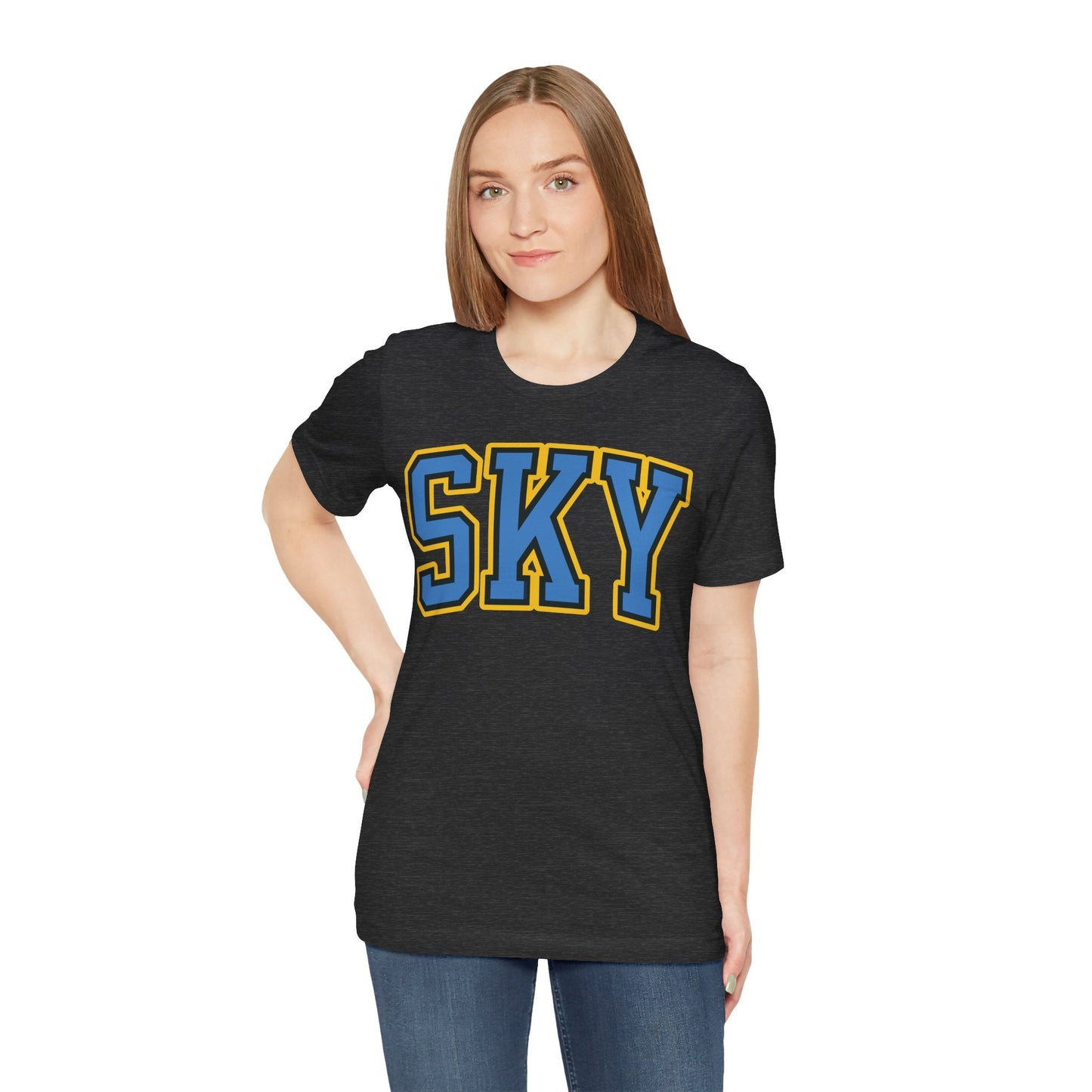 Elizabeth Williams Sky Unisex Jersey T-shirt | Chix Sports