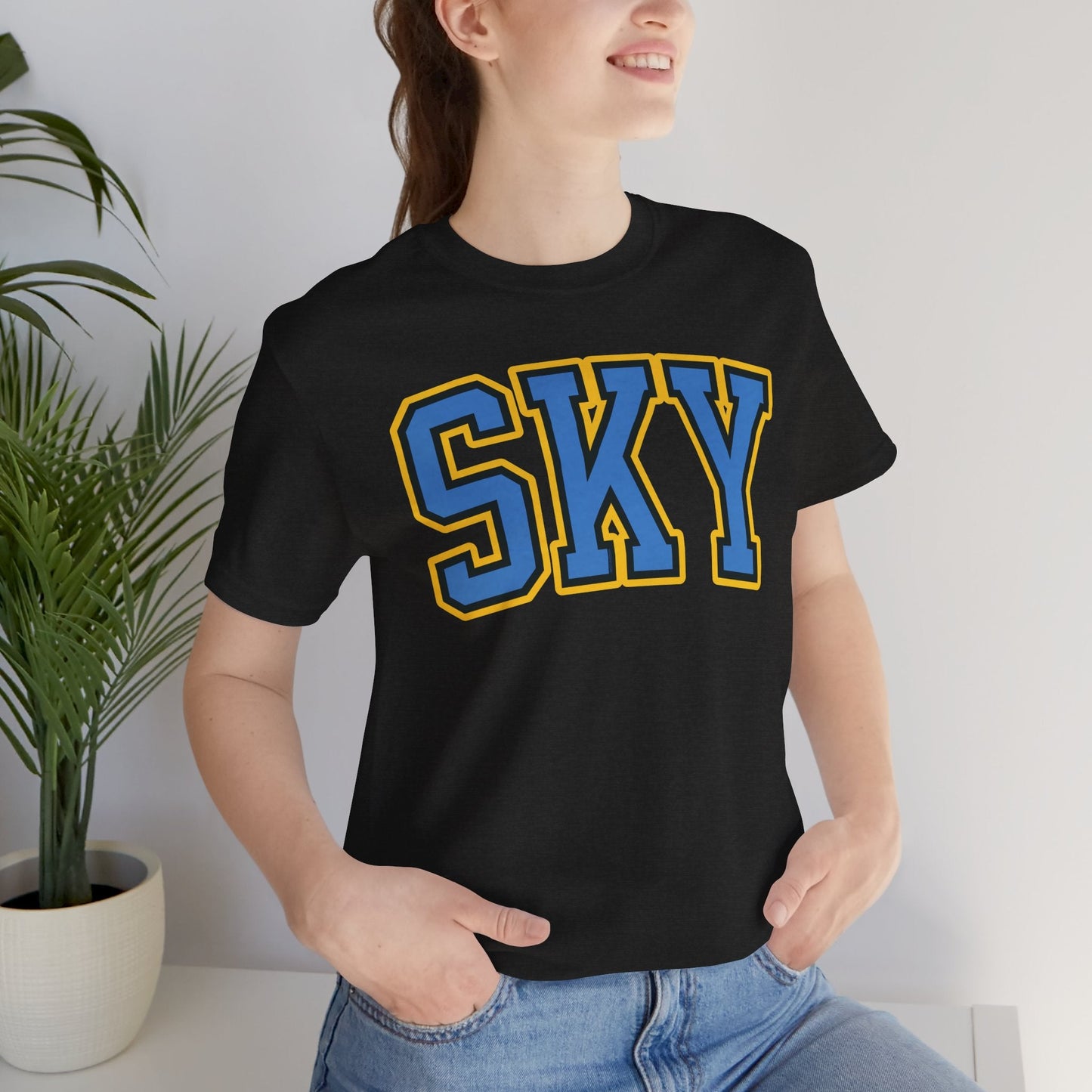 Hailey Van Lith Sky Unisex Jersey T-shirt | Chix Sports