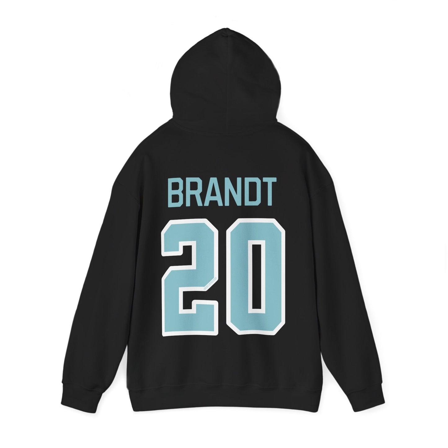 Hannah Brandt 20 Heavy Fleet Unisex Hoodie - No Sleeve Print | Chix Sports