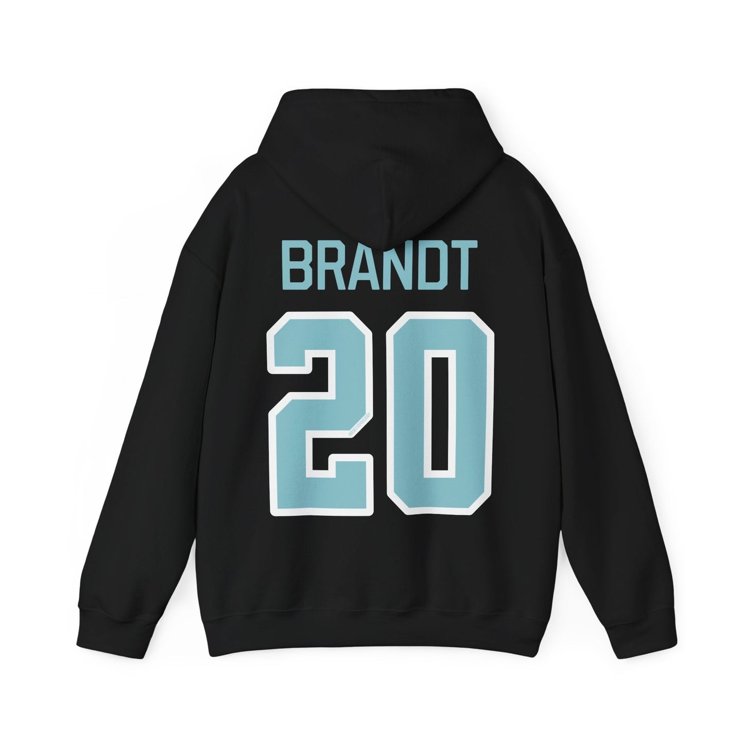 Hannah Brandt 20 Heavy Fleet Unisex Hoodie - No Sleeve Print | Chix Sports