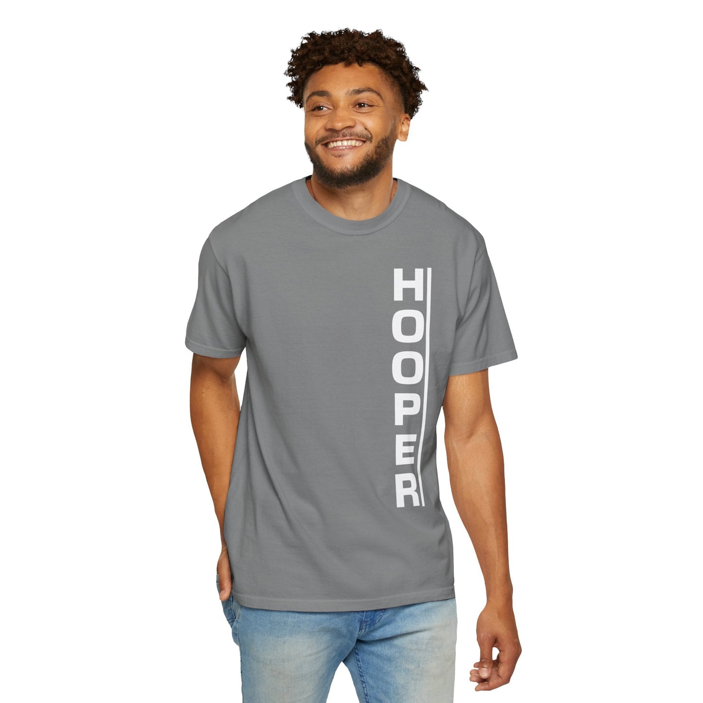 HOOPER Garment - Dyed T-shirt Vertical | Chix Sports