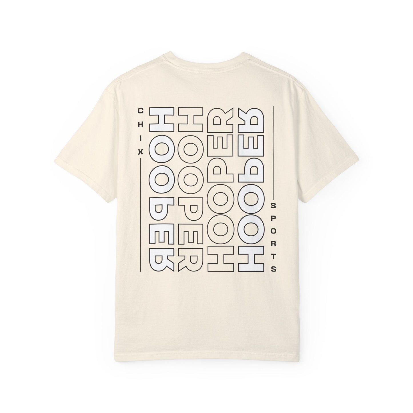 HOOPER Garment - Dyed T-shirt Vertical | Chix Sports