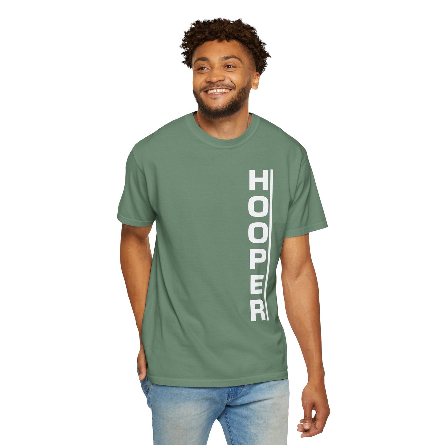 HOOPER Garment - Dyed T-shirt Vertical | Chix Sports