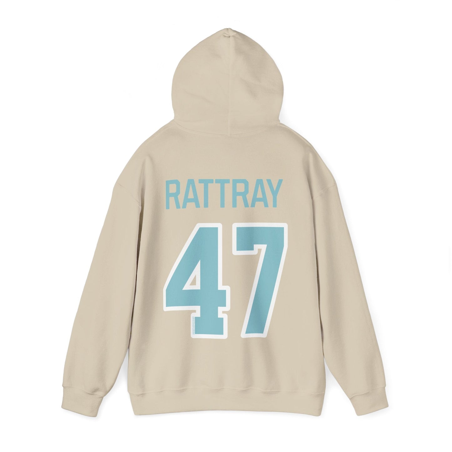 Jaime Lee Rattray 47 Heavy Fleet Hoodie - No Sleeve Print | Chix Sports