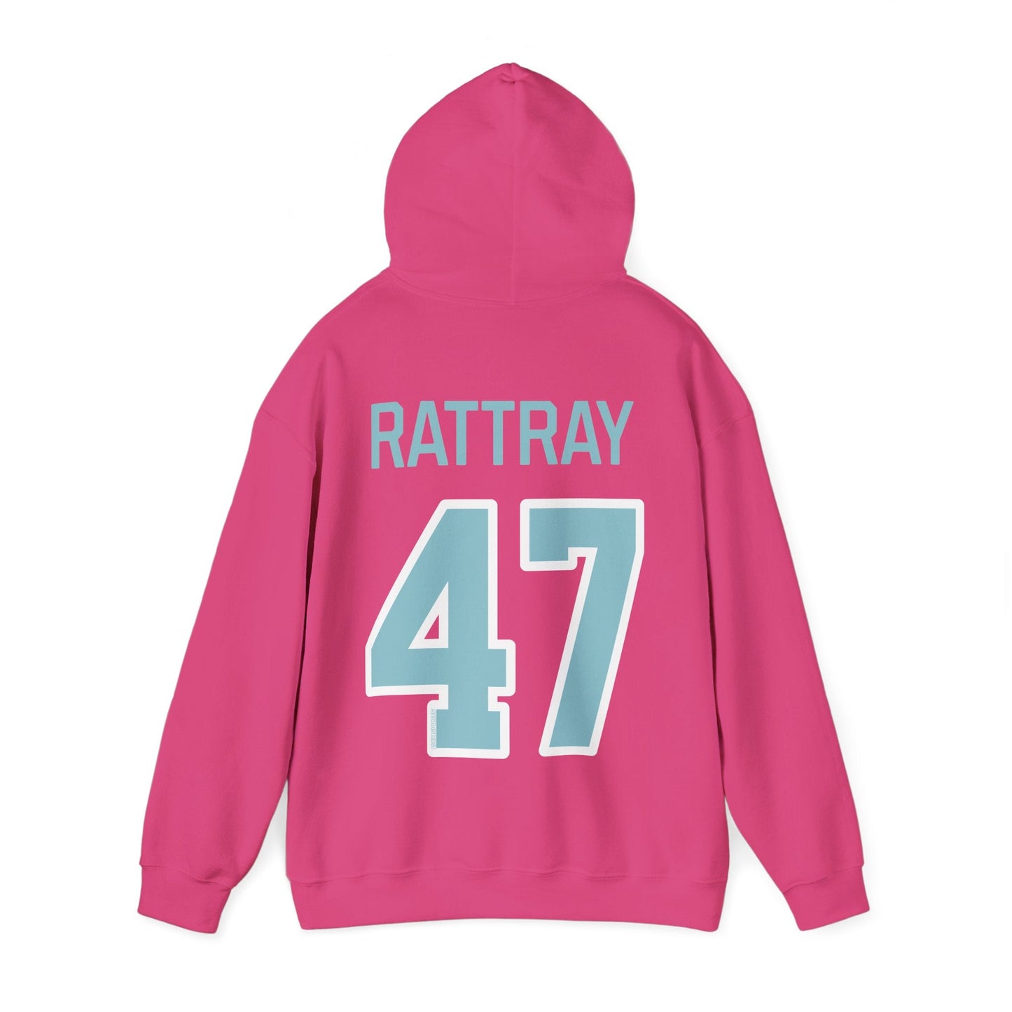 Jaime Lee Rattray 47 Heavy Fleet Hoodie - No Sleeve Print | Chix Sports