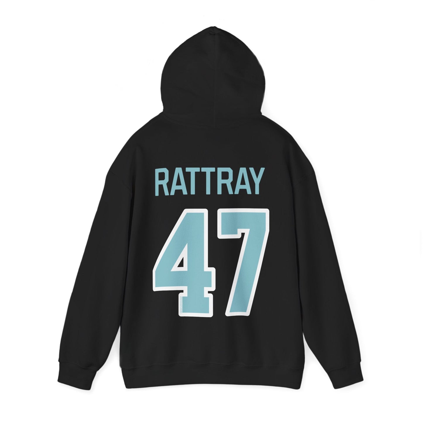 Jaime Lee Rattray 47 Heavy Fleet Hoodie - No Sleeve Print | Chix Sports