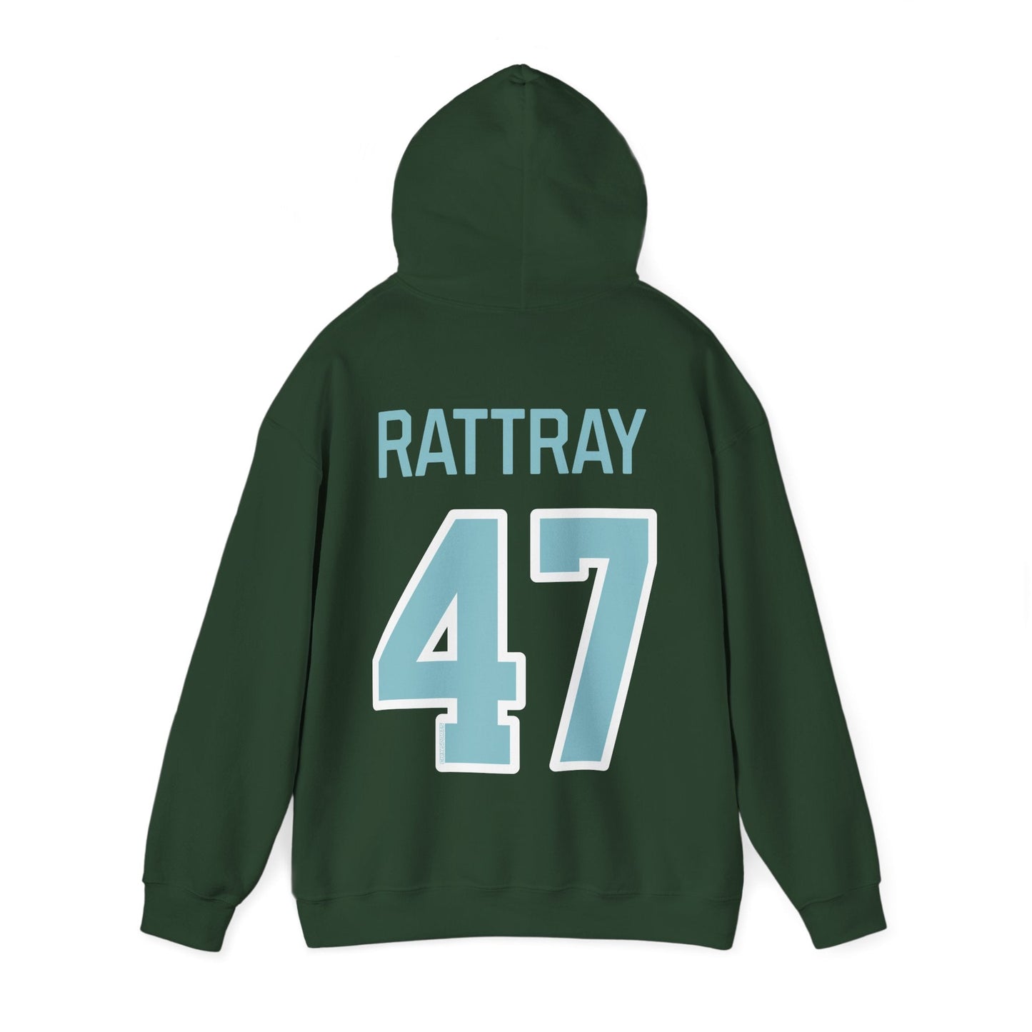 Jaime Lee Rattray 47 Heavy Fleet Hoodie - No Sleeve Print | Chix Sports