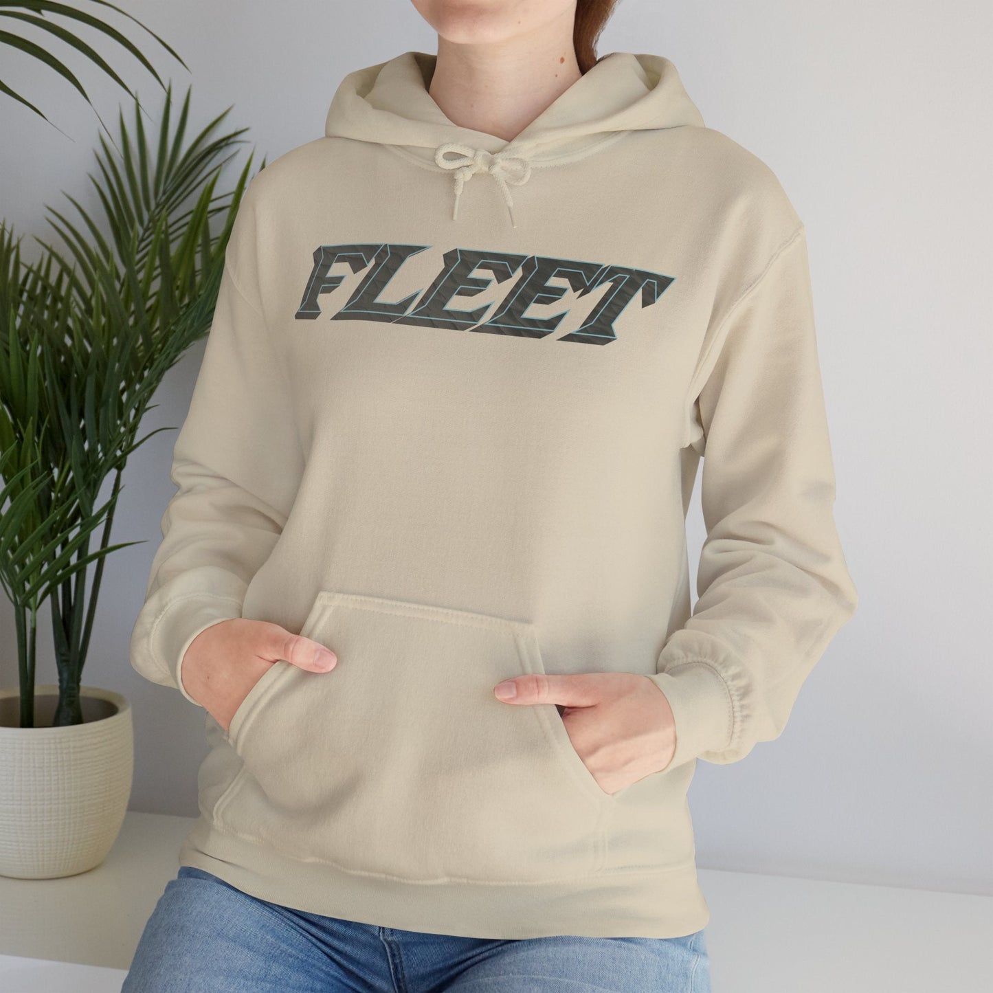Jaime Lee Rattray 47 Heavy Fleet Hoodie - No Sleeve Print | Chix Sports