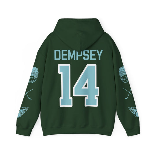 Jillian Dempsey 14 Heavy Fleet Hoodie | Chix Sports