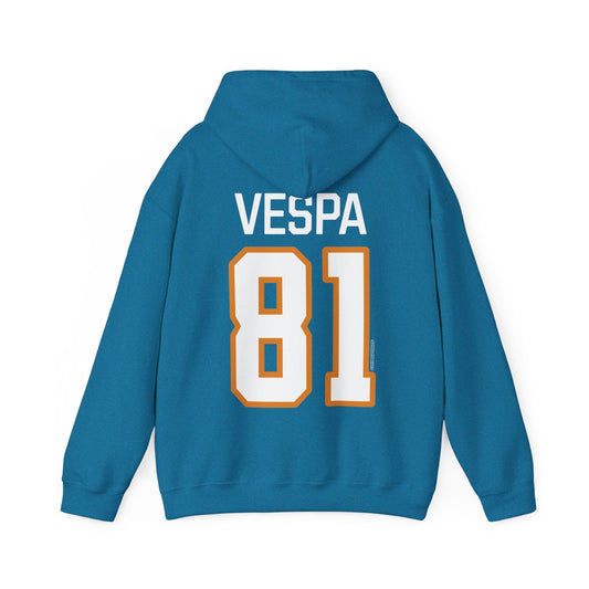 Kayla Vespa Sirens Unisex Heavy Hoodie - No Printed Sleeves | Chix Sports