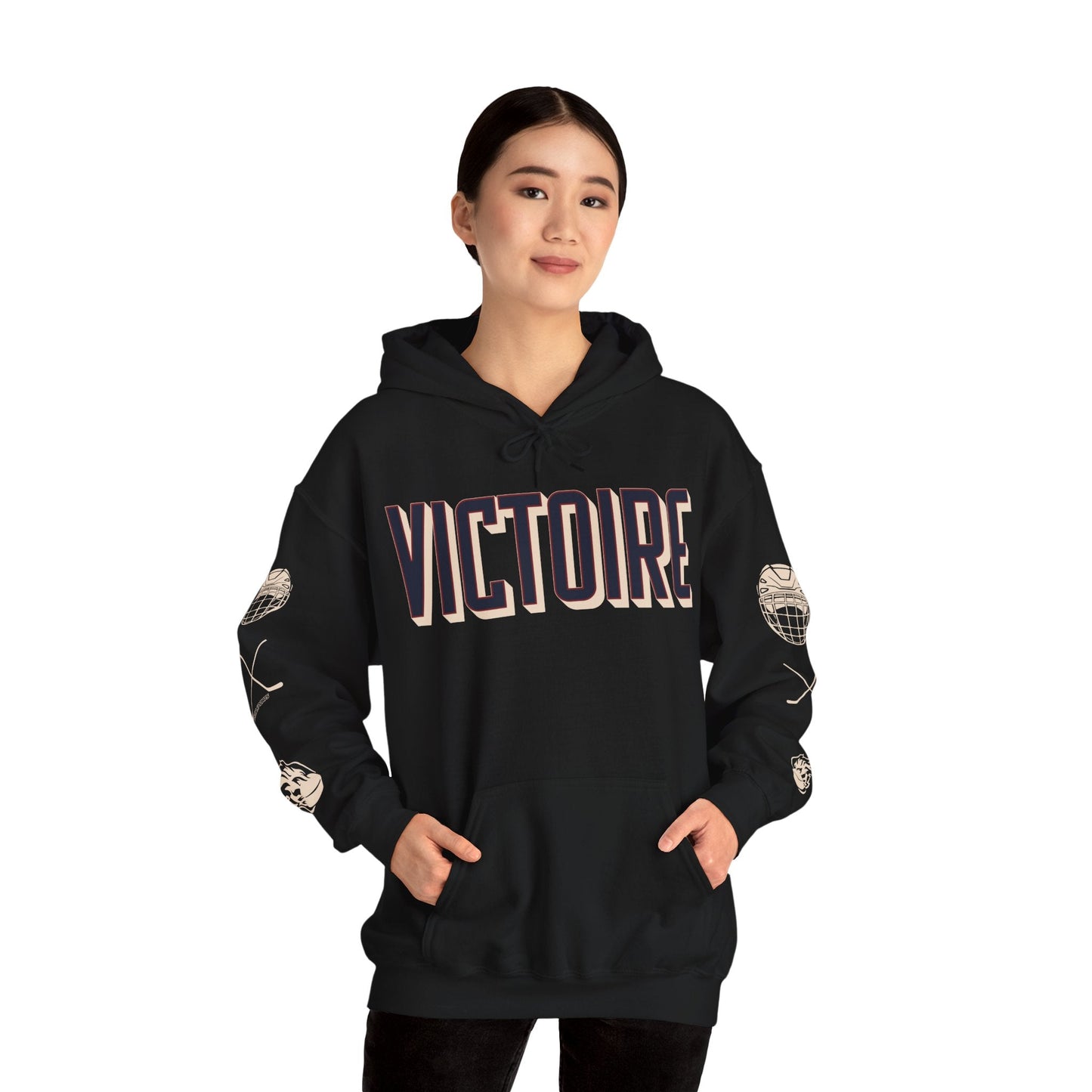 Kelly Ann Nadeau 51 Victoire Hockey Heavy Hoodie | Chix Sports