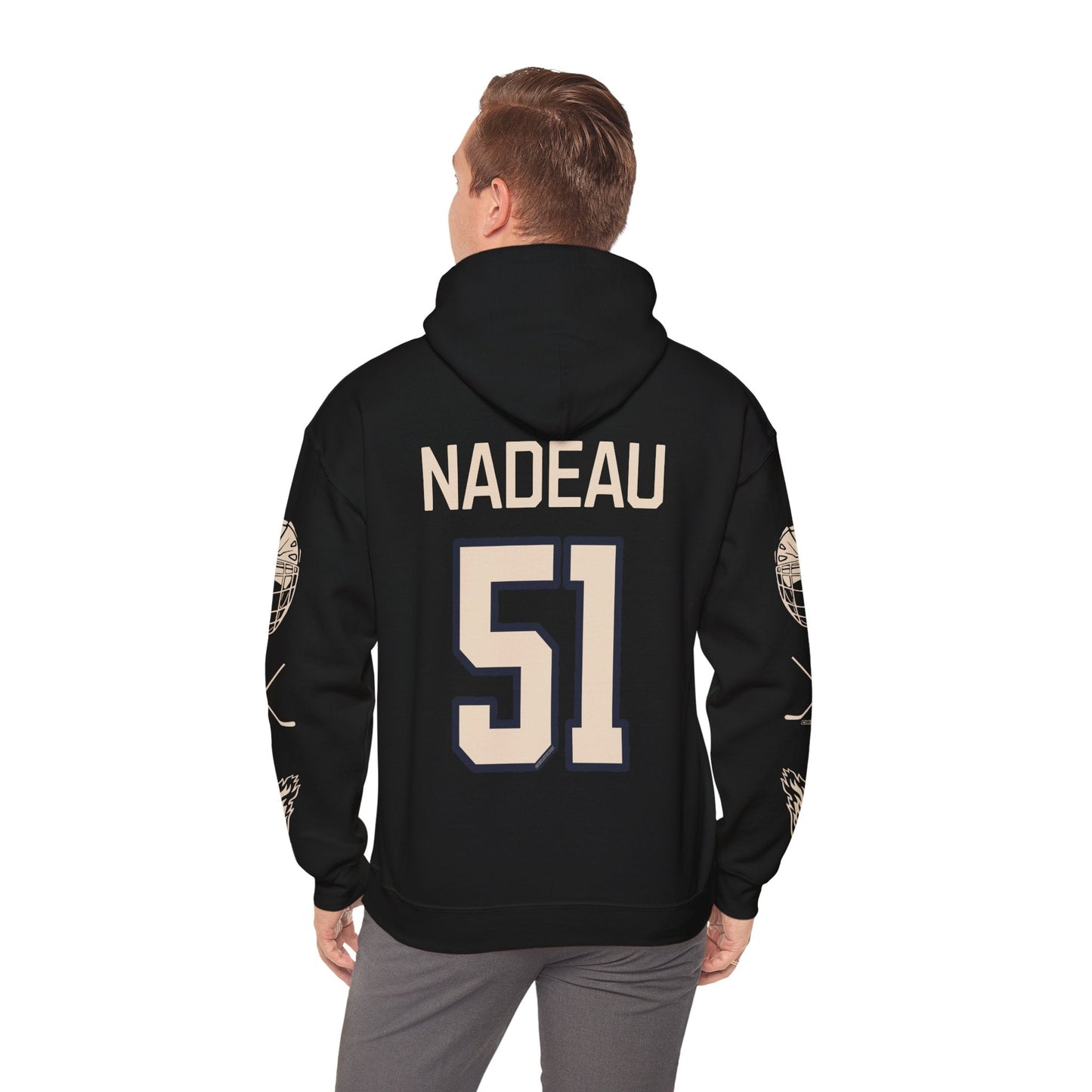 Kelly Ann Nadeau 51 Victoire Hockey Heavy Hoodie | Chix Sports