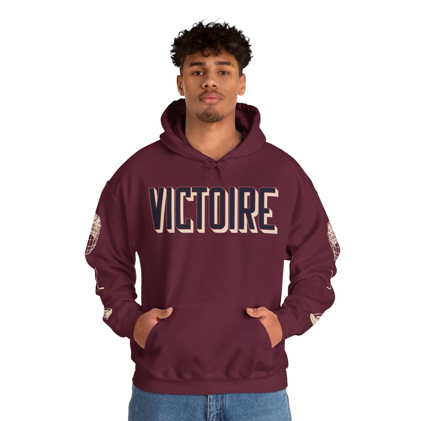Kelly Ann Nadeau 51 Victoire Hockey Heavy Hoodie | Chix Sports