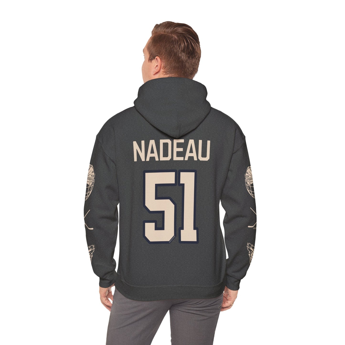 Kelly Ann Nadeau 51 Victoire Hockey Heavy Hoodie | Chix Sports