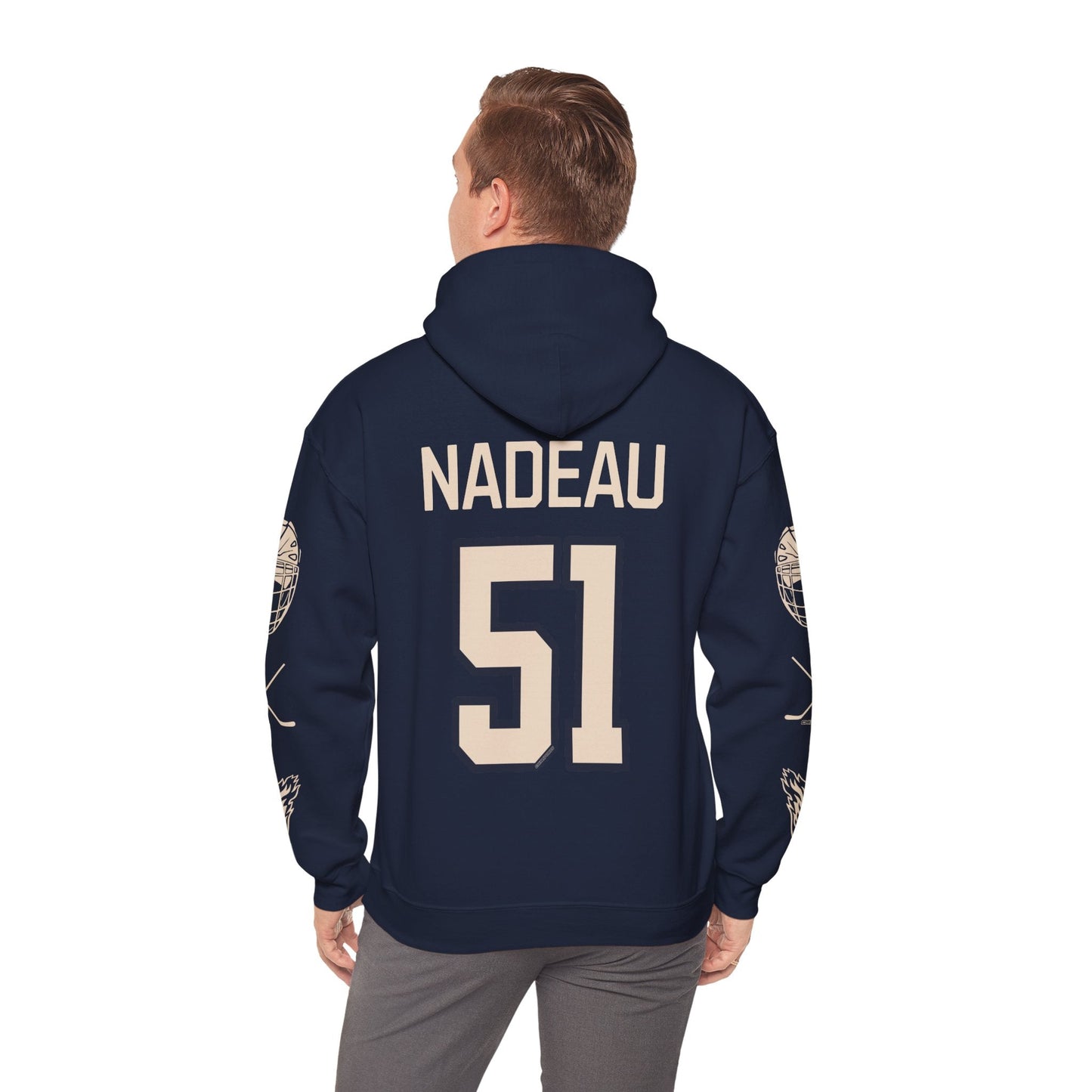 Kelly Ann Nadeau 51 Victoire Hockey Heavy Hoodie | Chix Sports