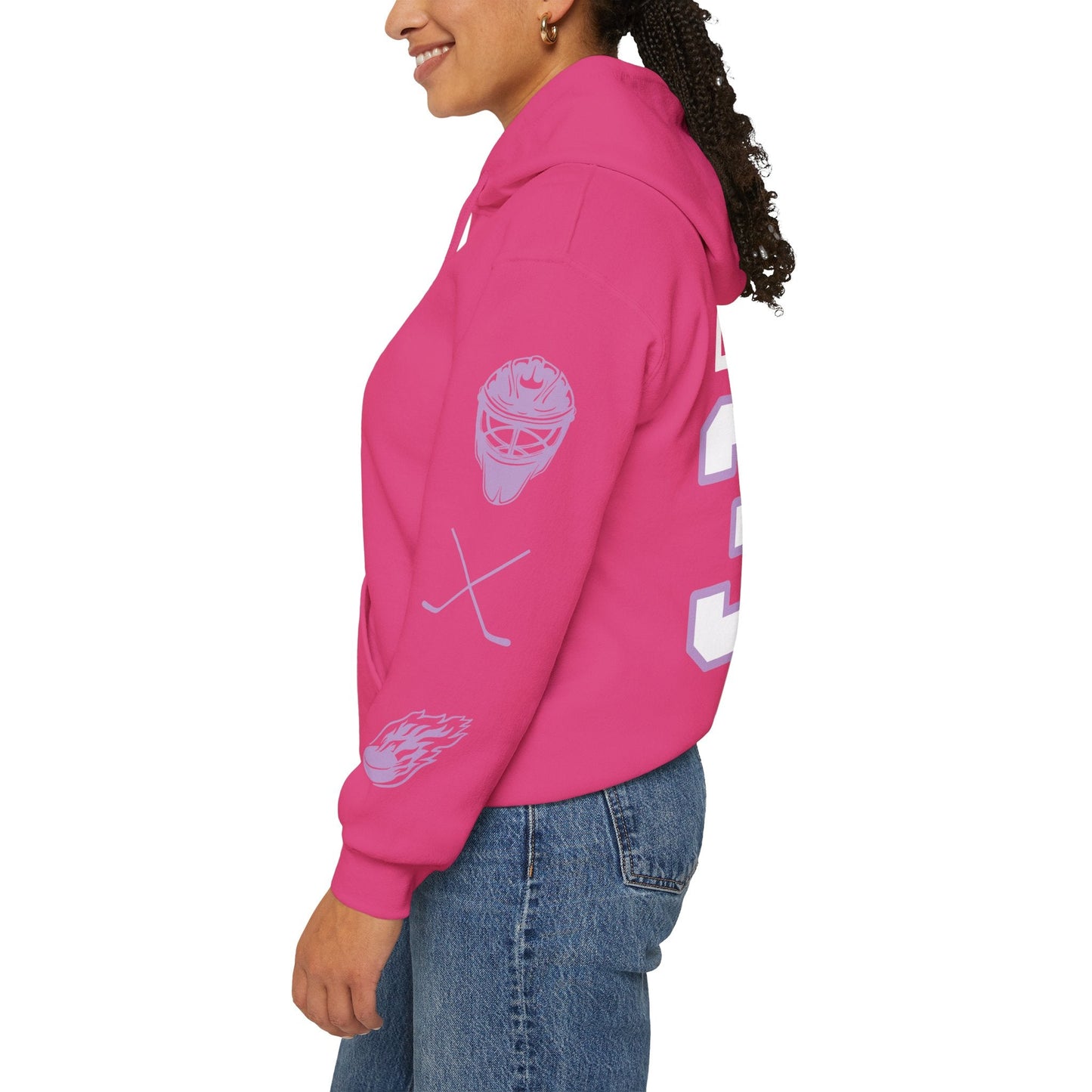 Lauren Bench 33 Frost Hockey Heavy Hoodie | Chix Sports