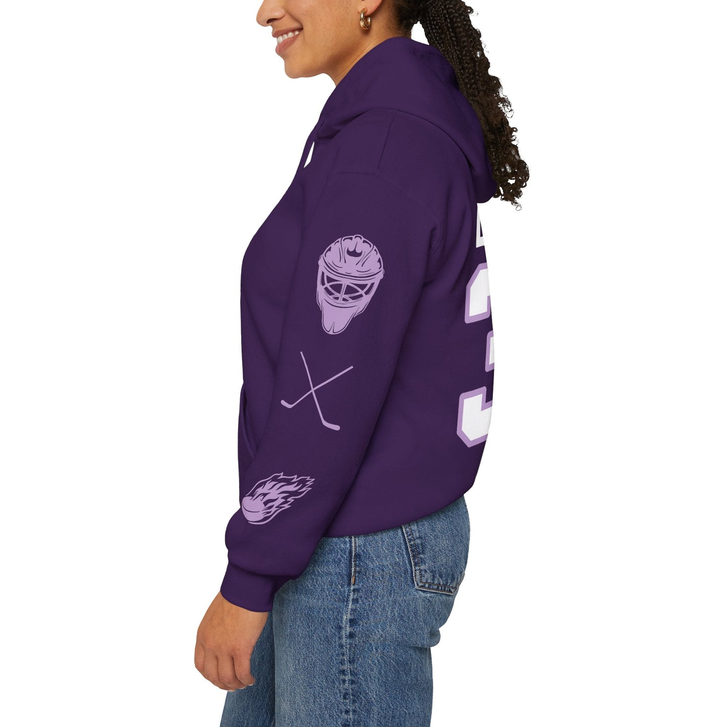 Lauren Bench 33 Frost Hockey Heavy Hoodie | Chix Sports