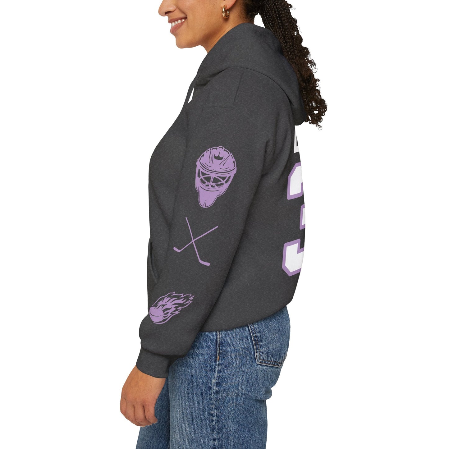 Lauren Bench 33 Frost Hockey Heavy Hoodie | Chix Sports