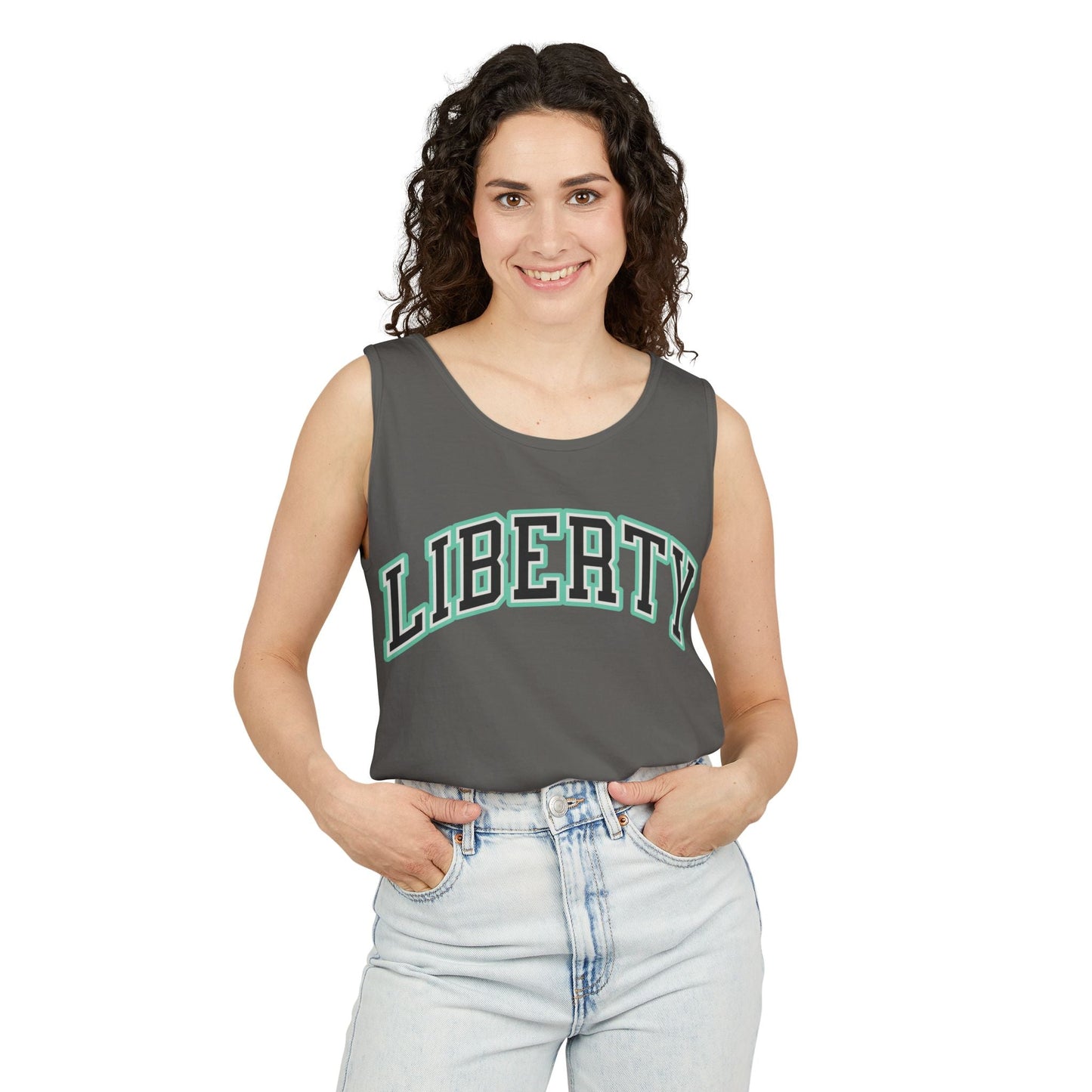 Liberty Arch Unisex Tank Top | Chix Sports