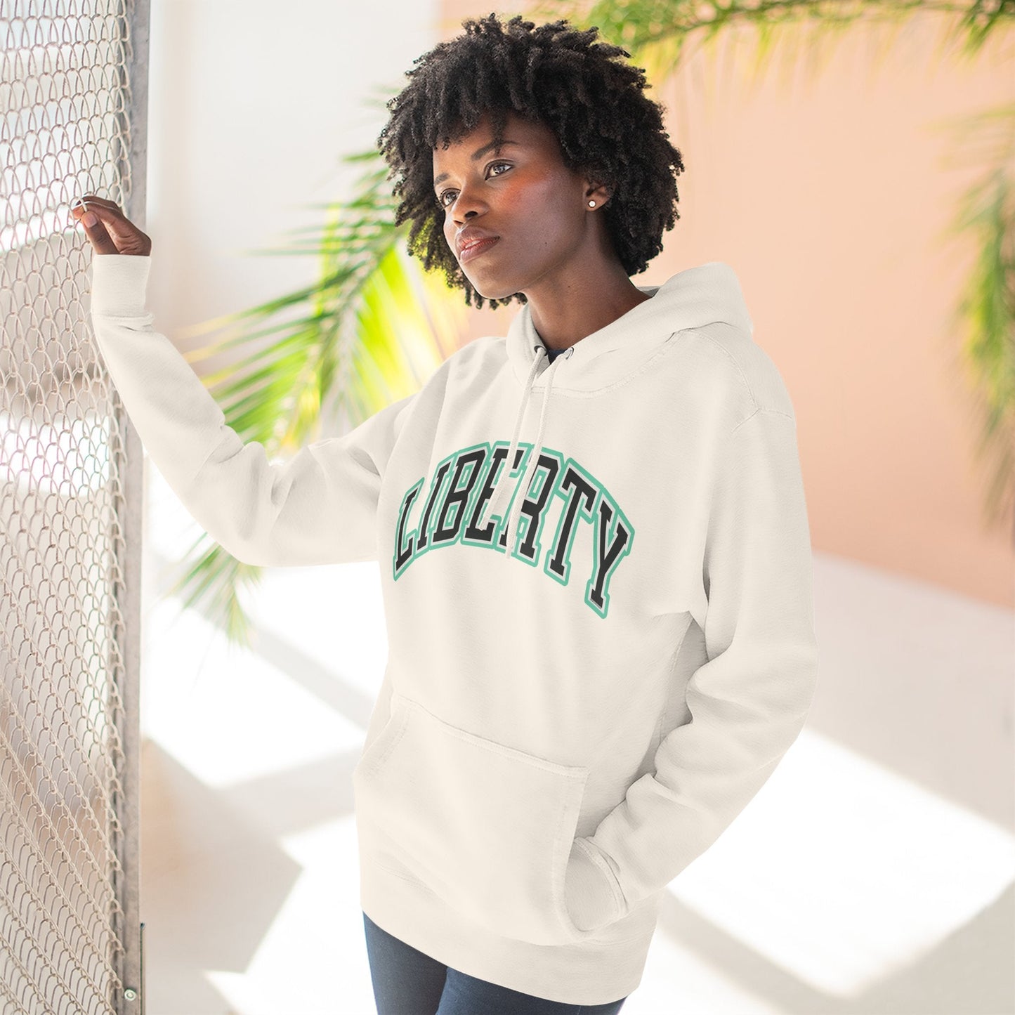 Liberty Basketball Arch Premium Hoodie | Chix Sports