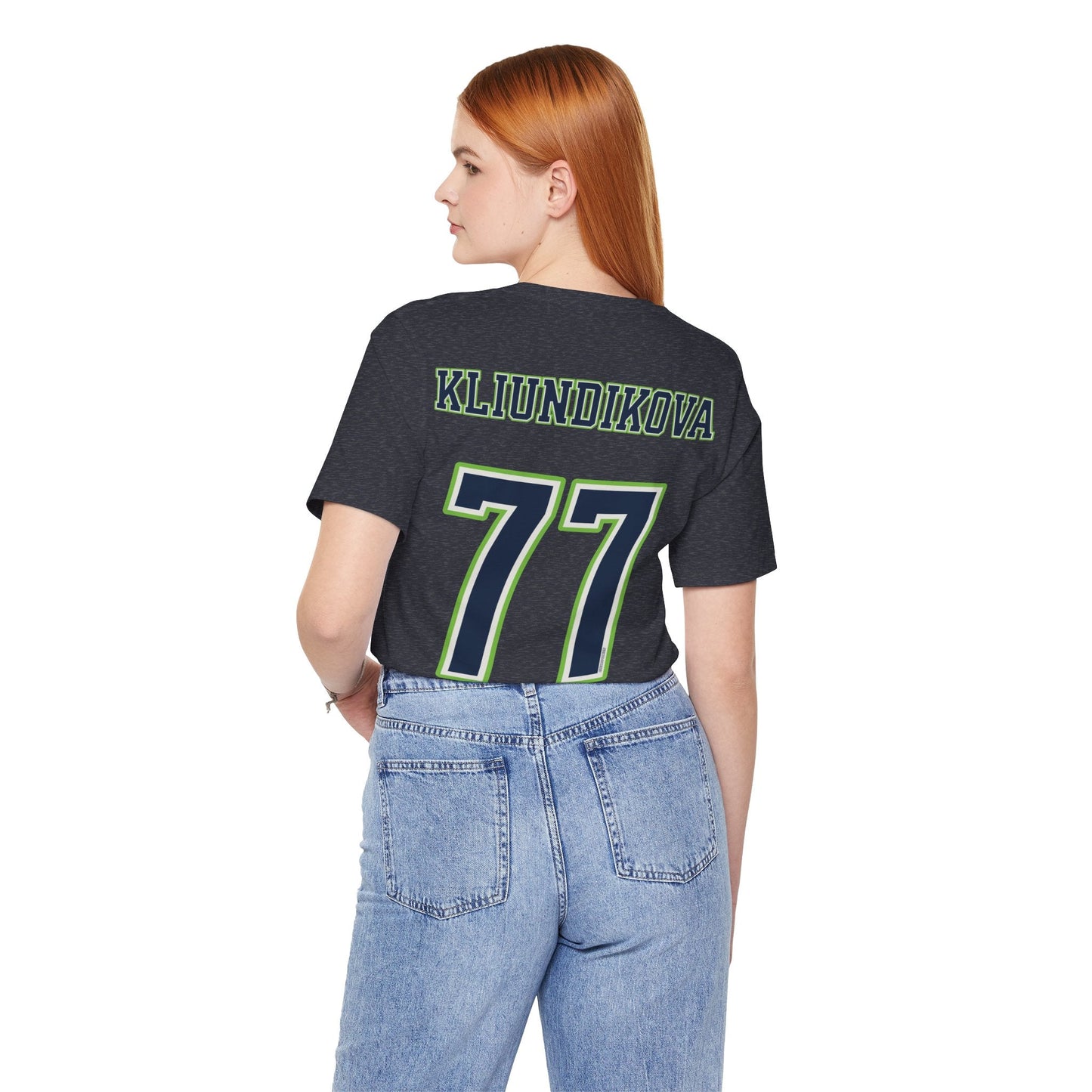Maria Kliundikova Lynx Unisex Jersey T-shirt | Chix Sports